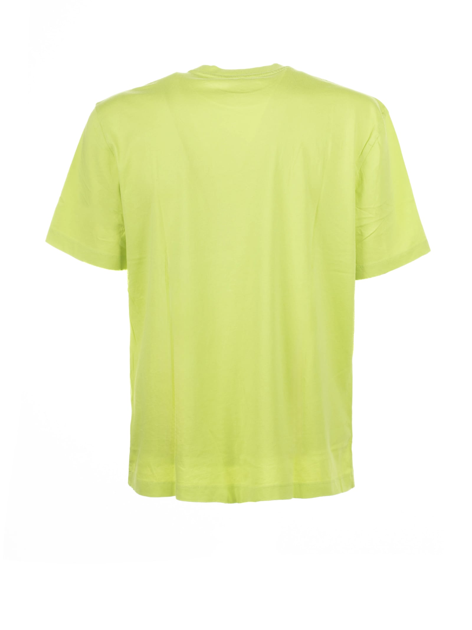 Shop Blauer Lime Cotton T-shirt In Enotera