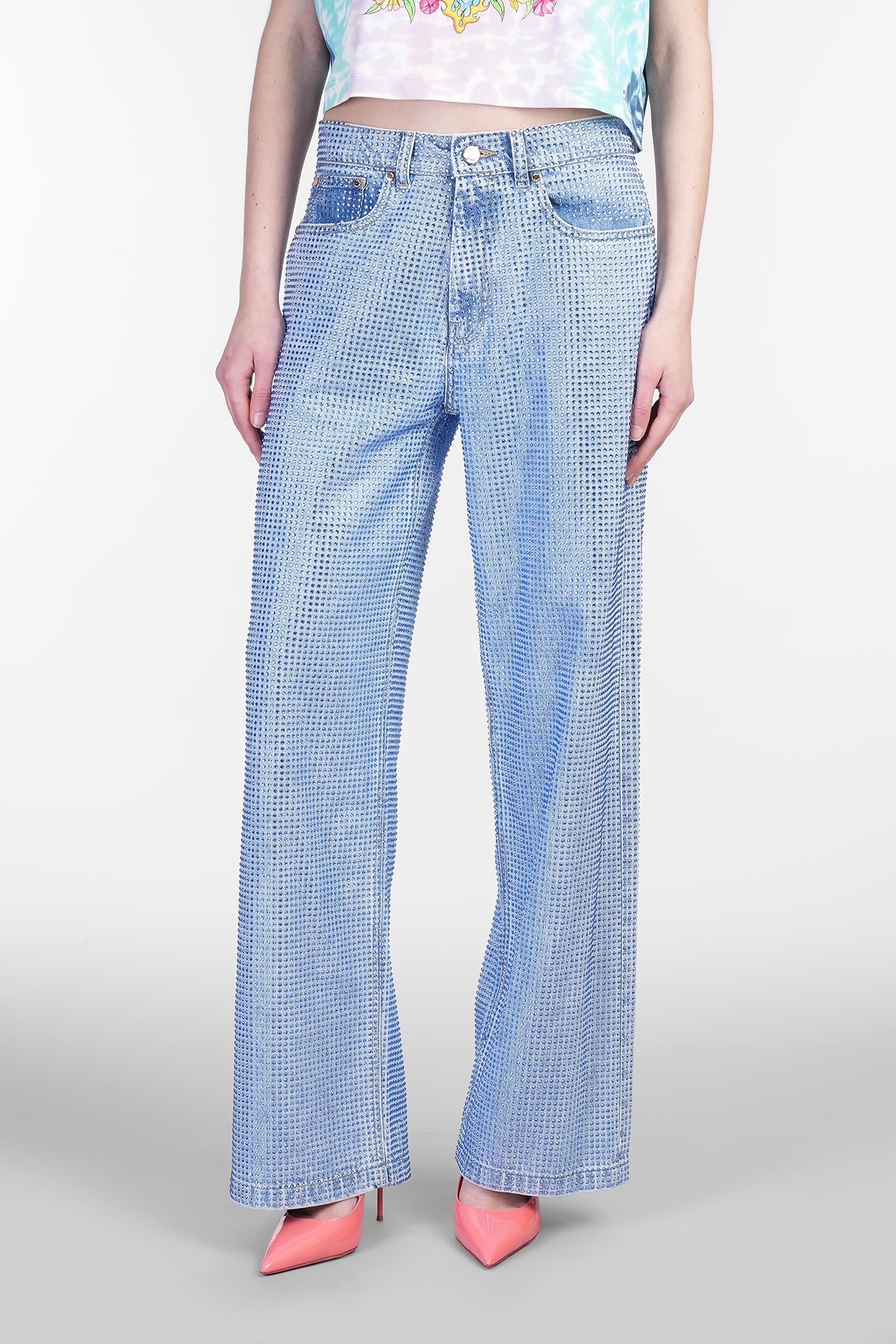 Casablanca Jeans In Blue Denim