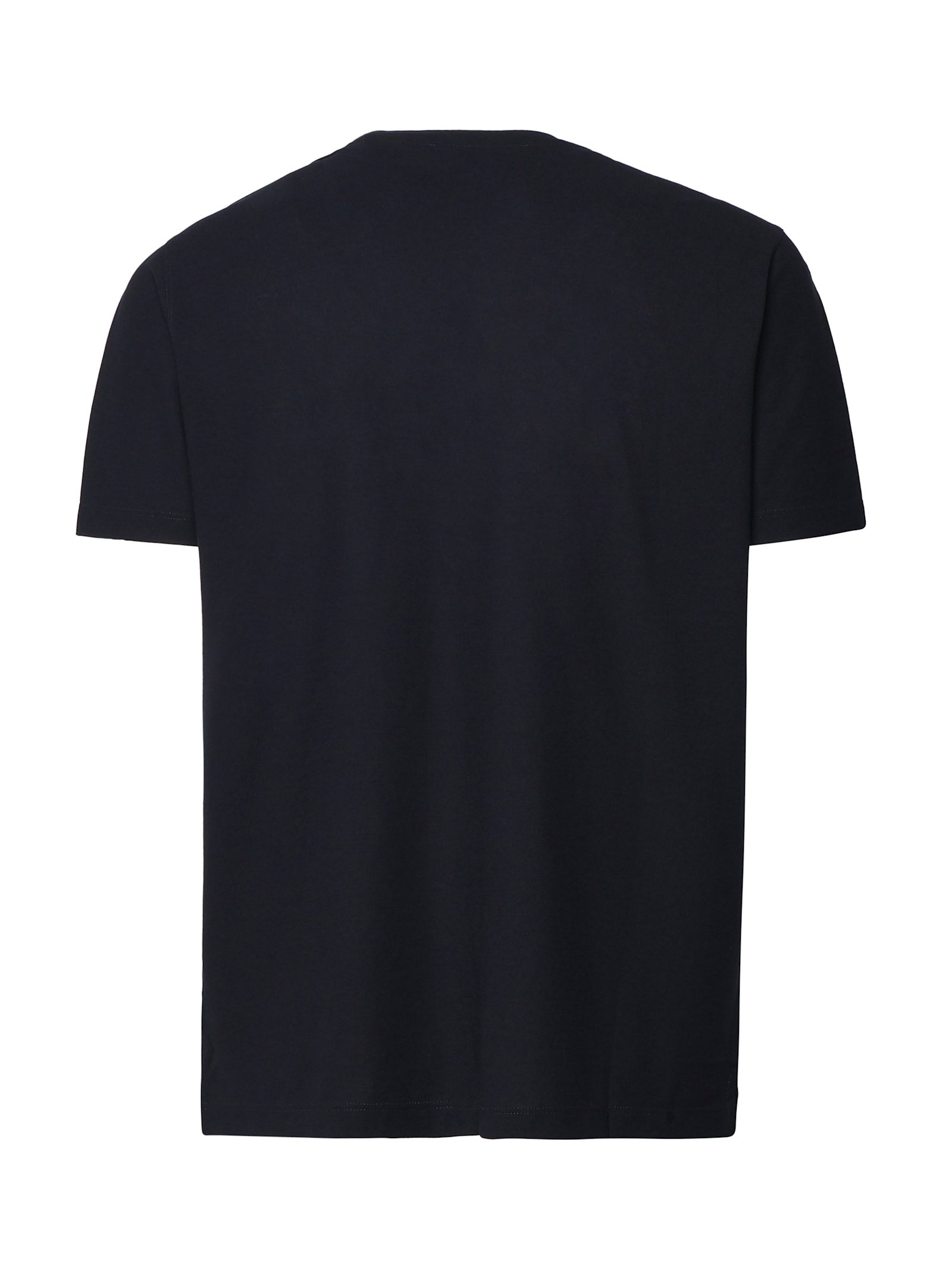 Shop Zanone Crewneck T-shirt In Black