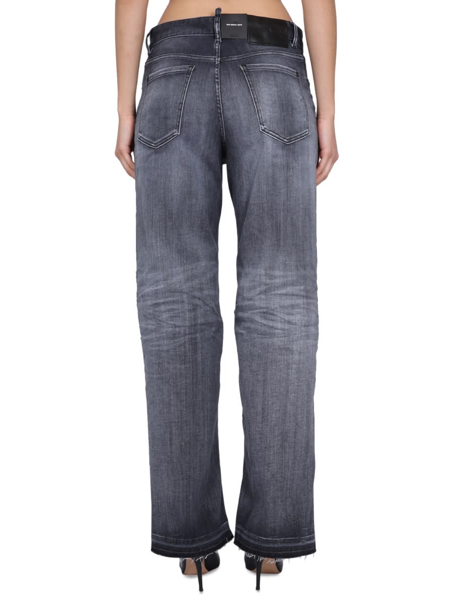 Shop Dsquared2 San Diego Jeans In Nero