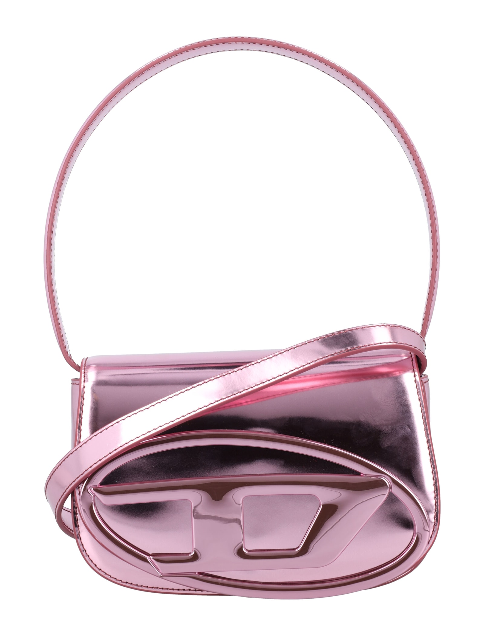 Shop Diesel 1dr Handle Bag In Pink