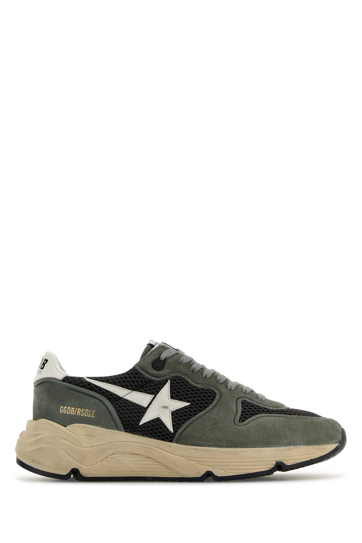 Multicolor Suede And Mesh Running Sneakers - Golden Goose - Modalova
