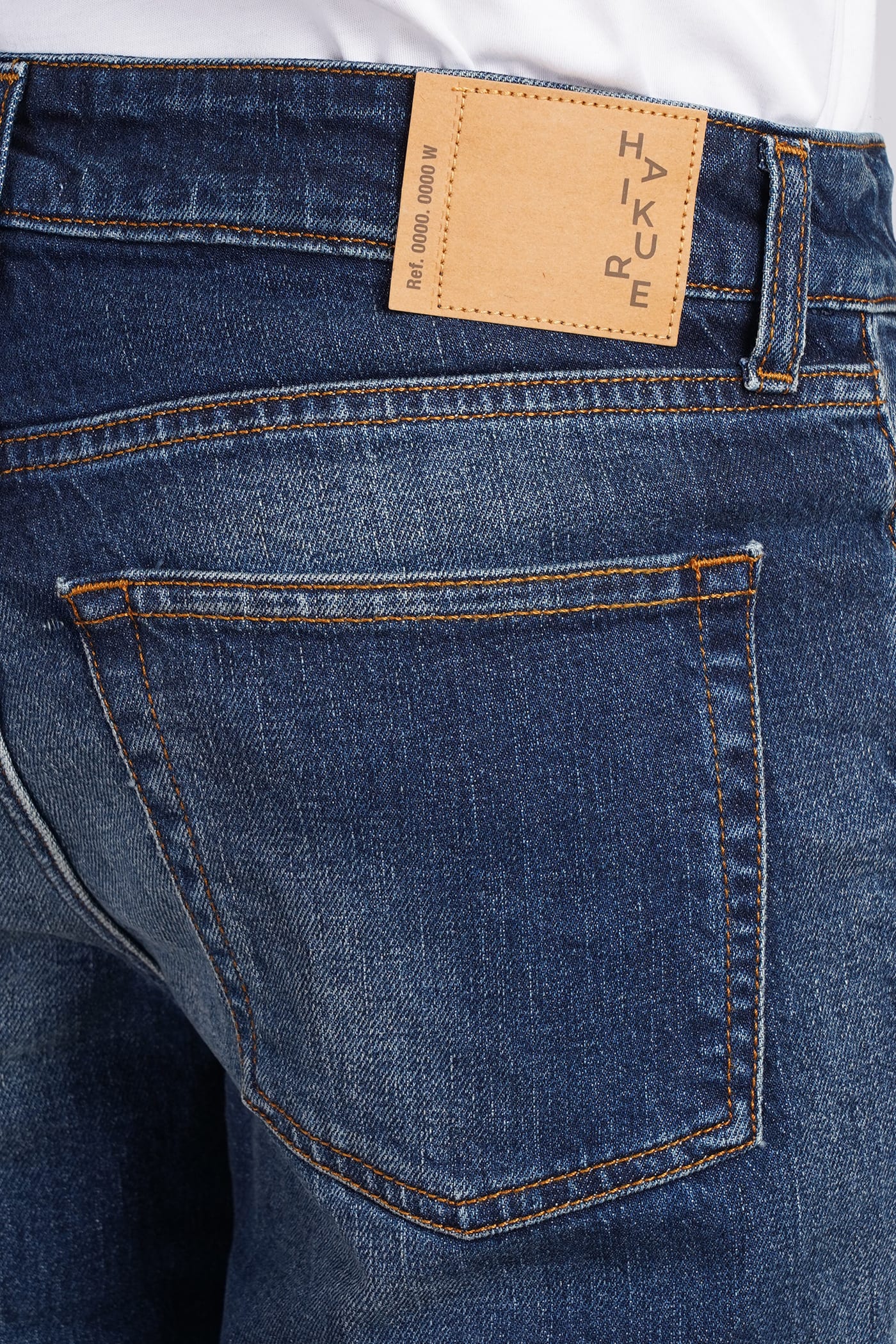 Shop Haikure Cleveland Jeans In Blue Cotton