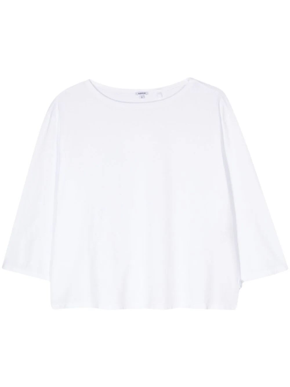 Shop Aspesi Mod Z130 Sweater In White