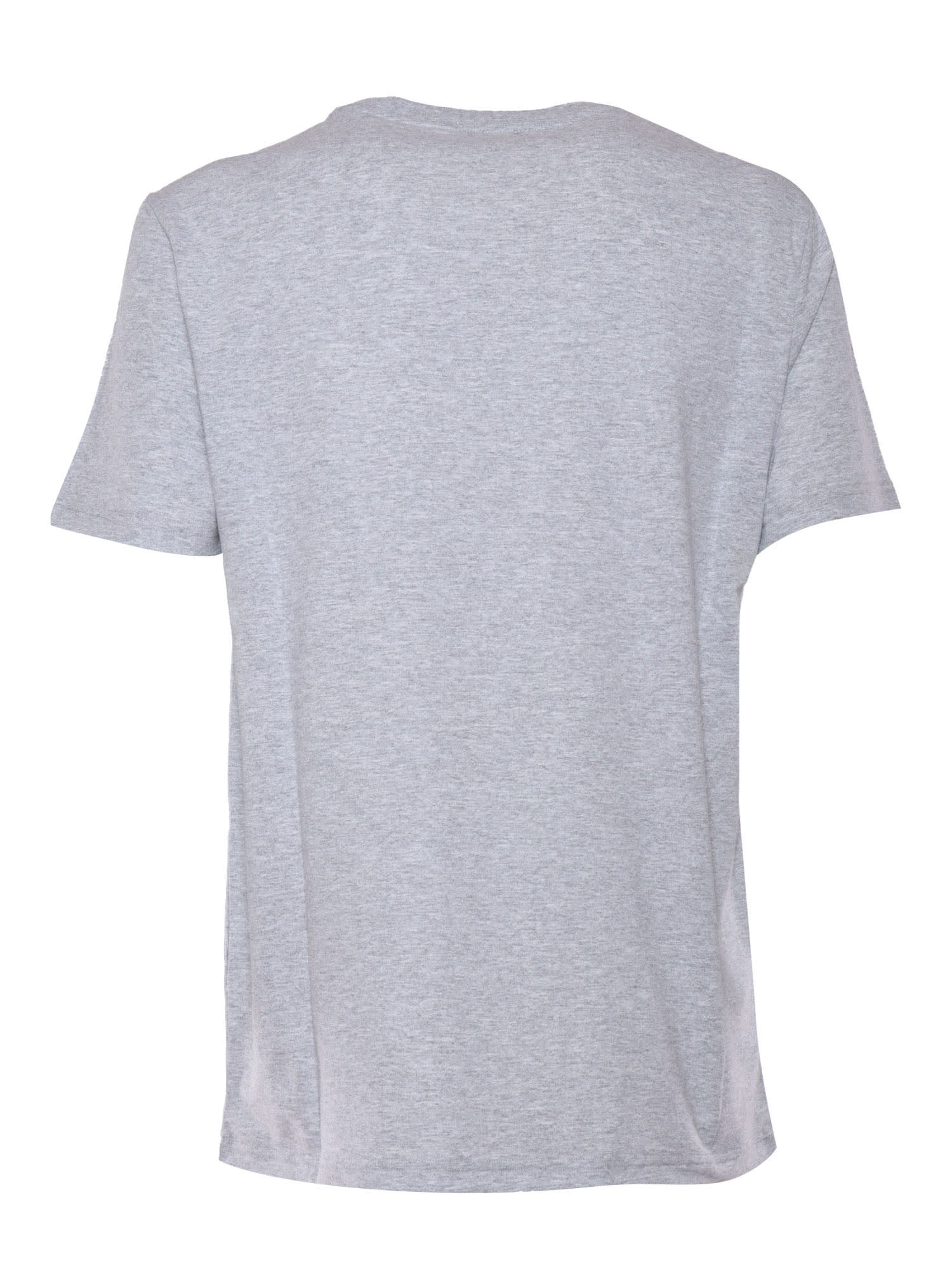 Ballantyne Gray T-shirt With Logo In Grey