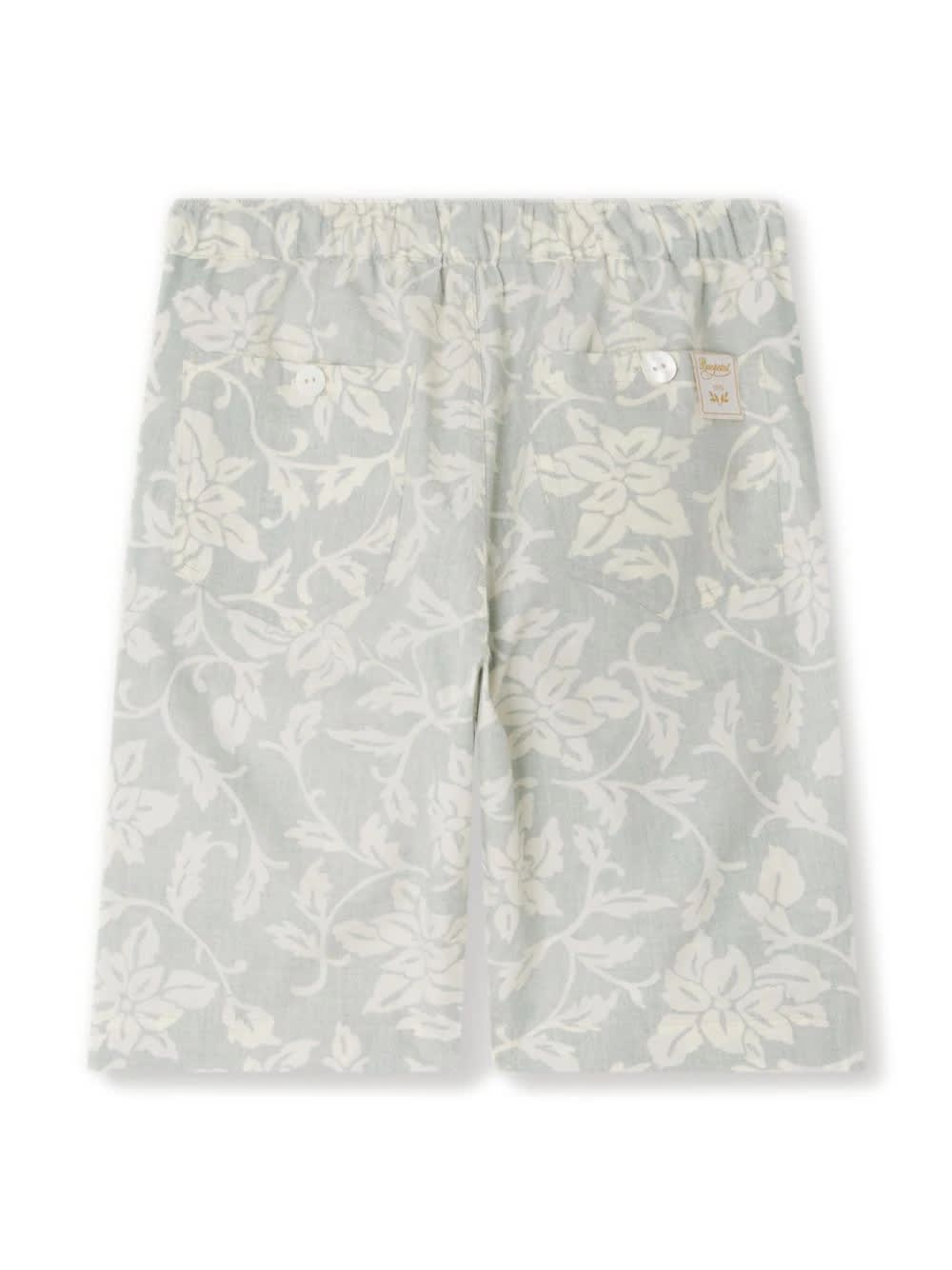 Shop Bonpoint Medium Green Conway Shorts
