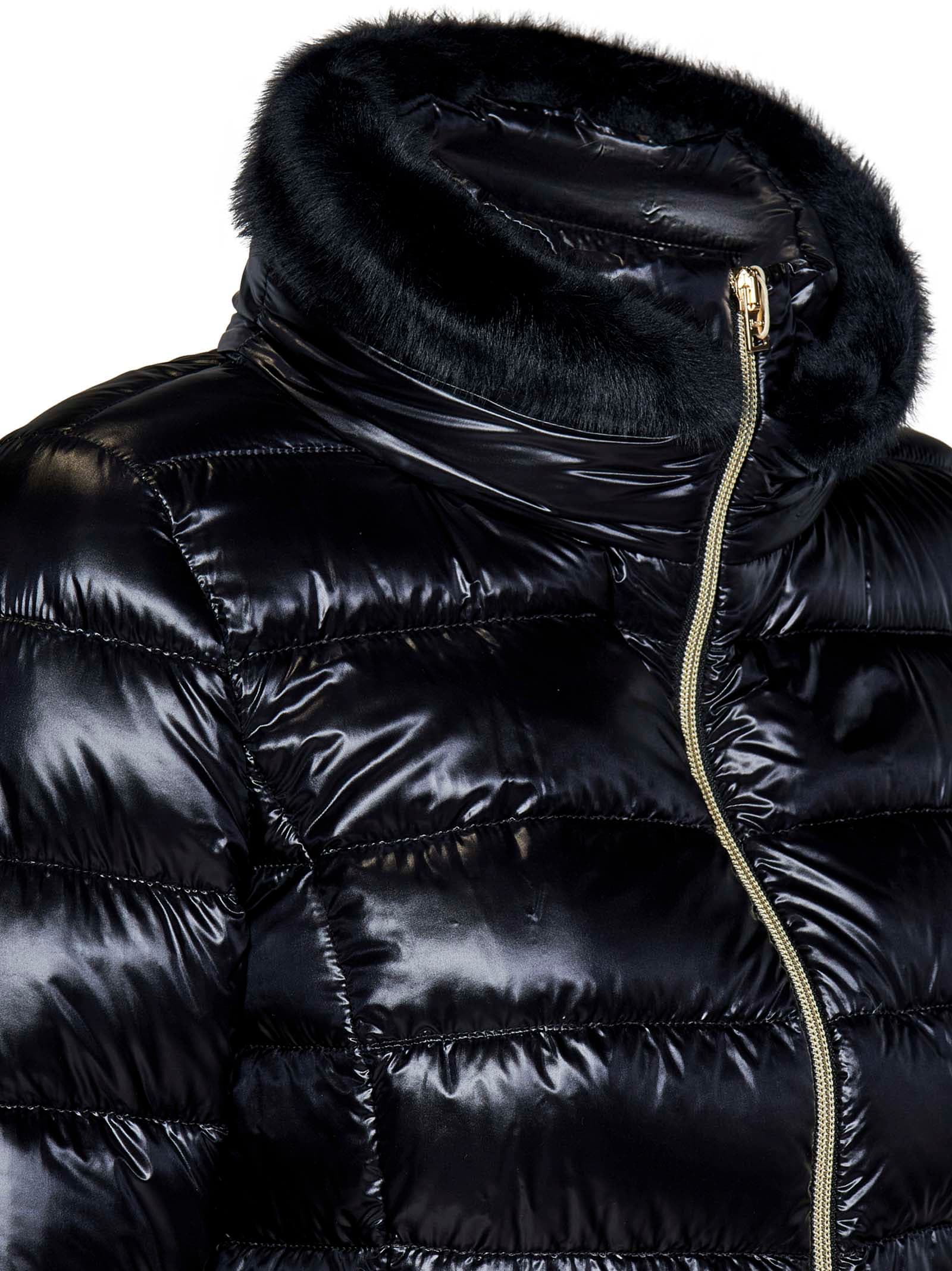 Shop Herno Claudia Down Jacket In Black