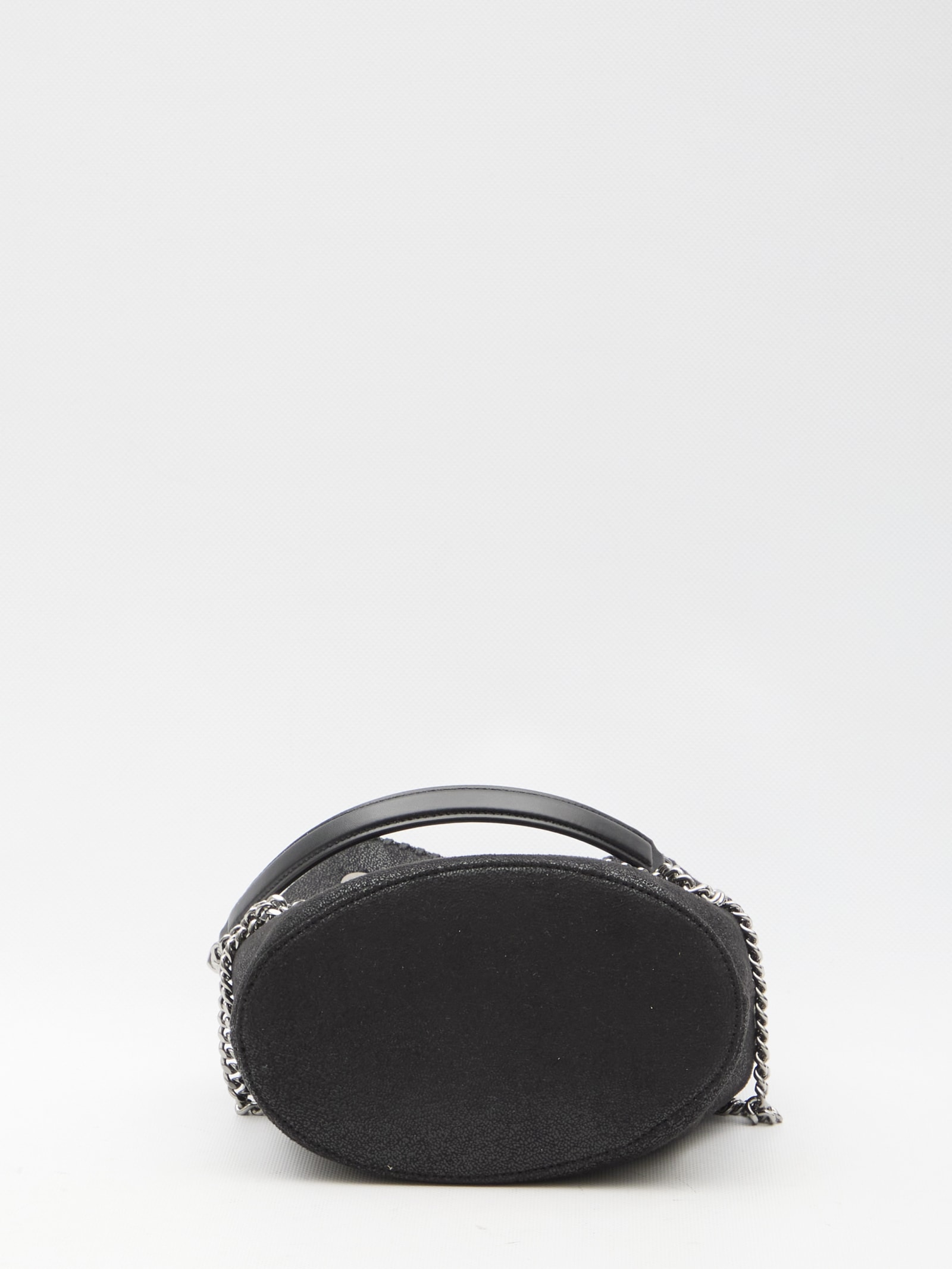 Shop Stella Mccartney Falabella Bucket Bag In Black