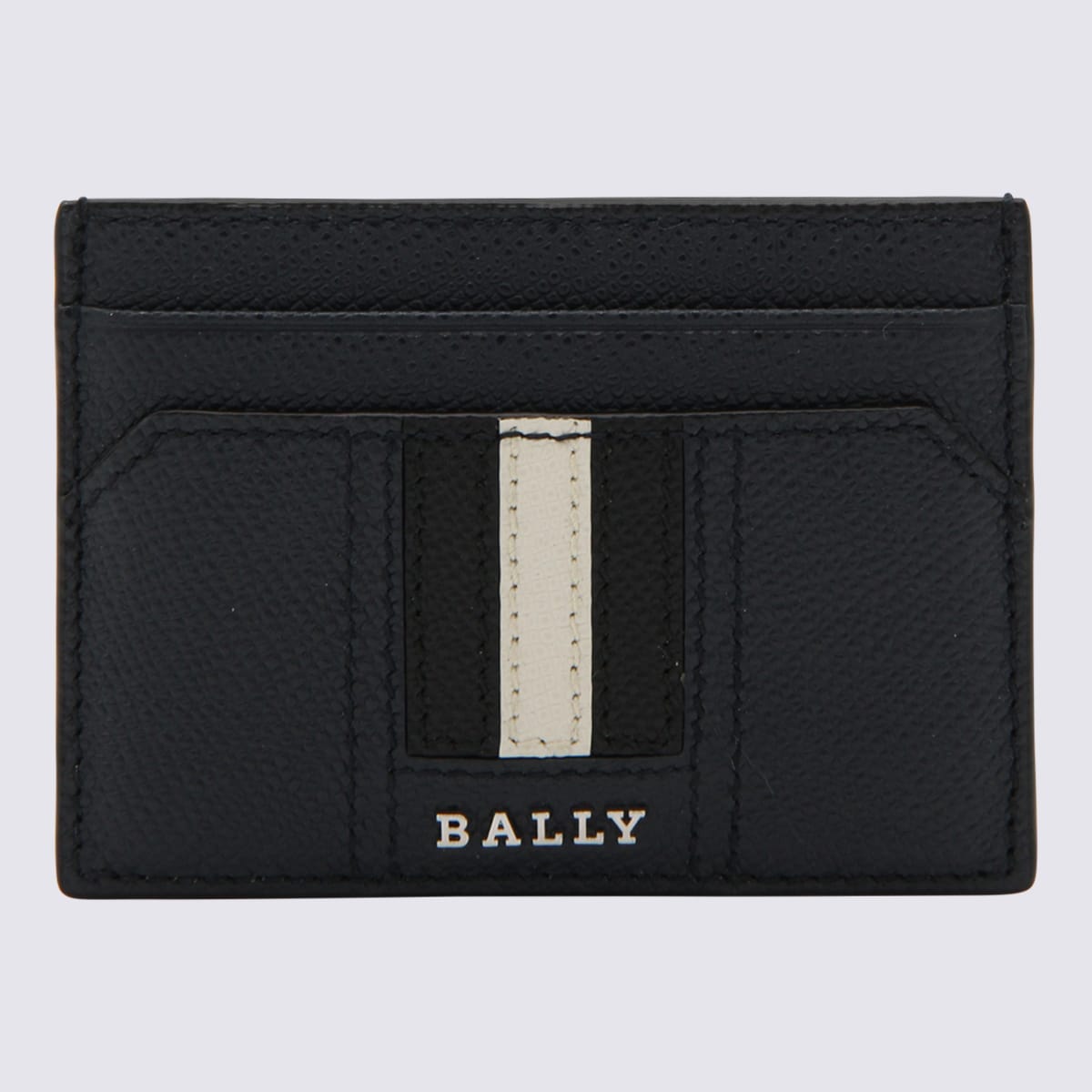 Shop Bally Blue Leather Cardholder In New Blue