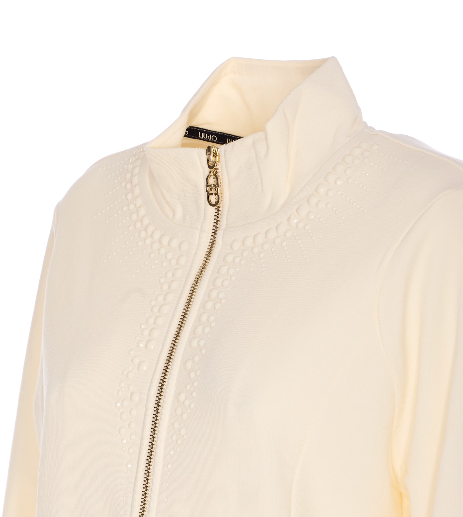 LIU •JO ZIP SWEATSHIRT