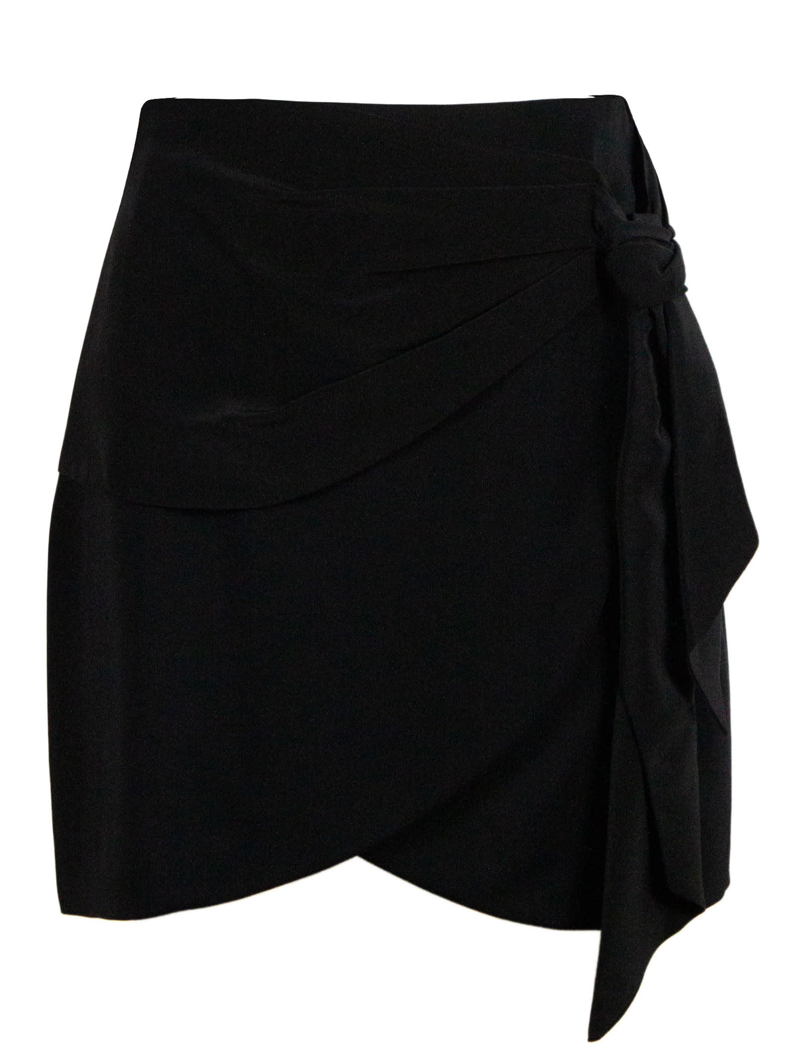 Federica Tosi Black Asymmetrical Skirt