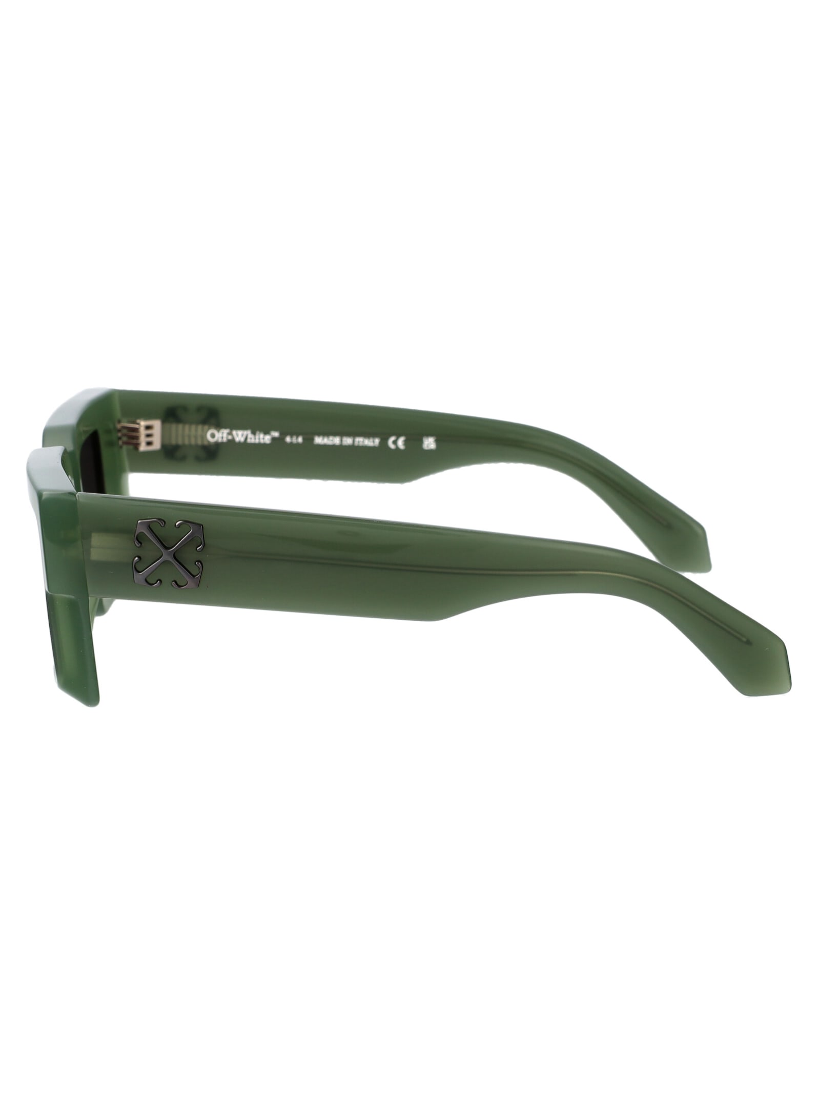 Shop Off-white Moberly Sunglasses In 5707 Sage Green