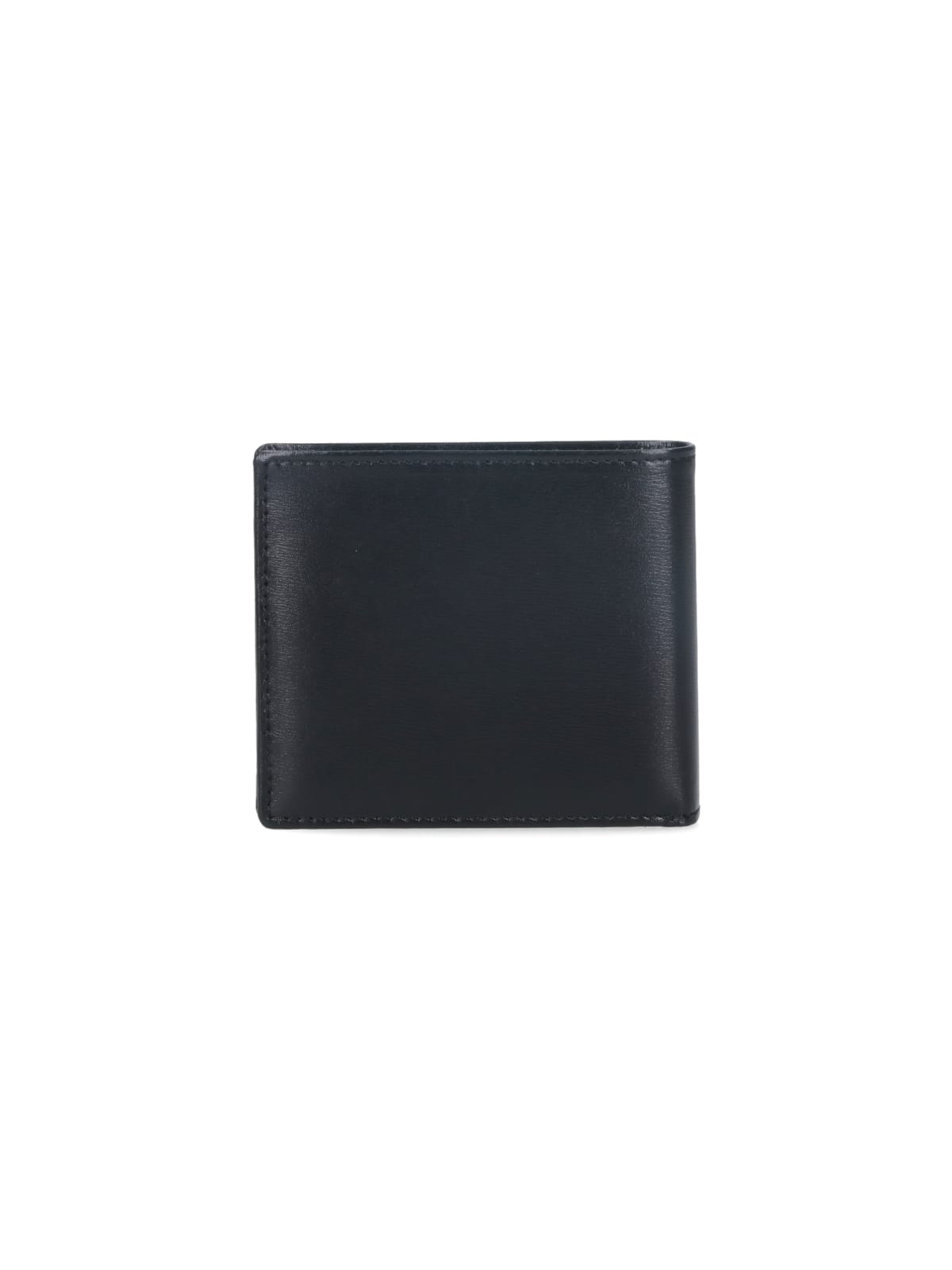 Shop Tod's Bifold Logo Wallet In Black