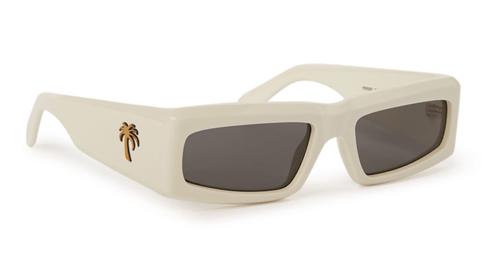 Shop Palm Angels Yreka - White Sunglasses