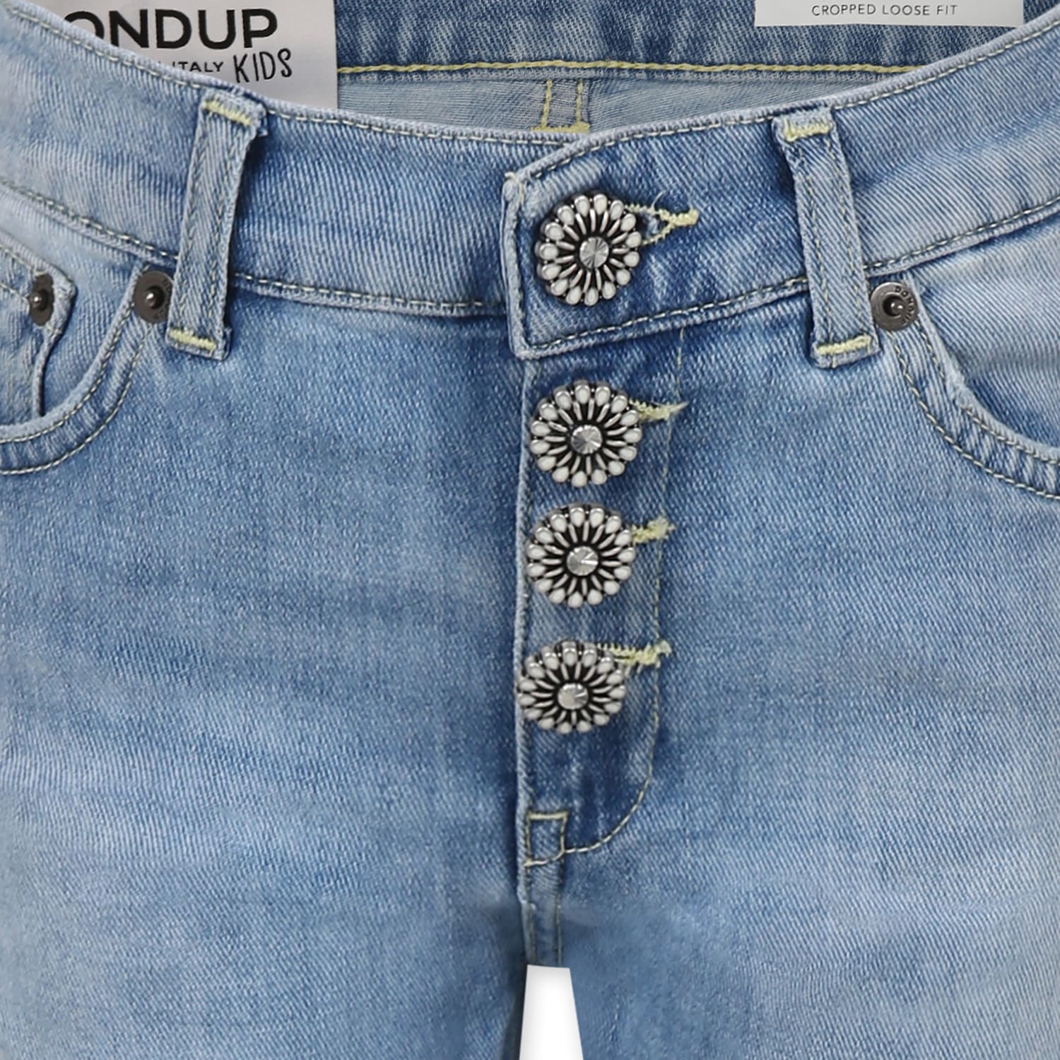 Dondup Belt-loop Jeans In Denim