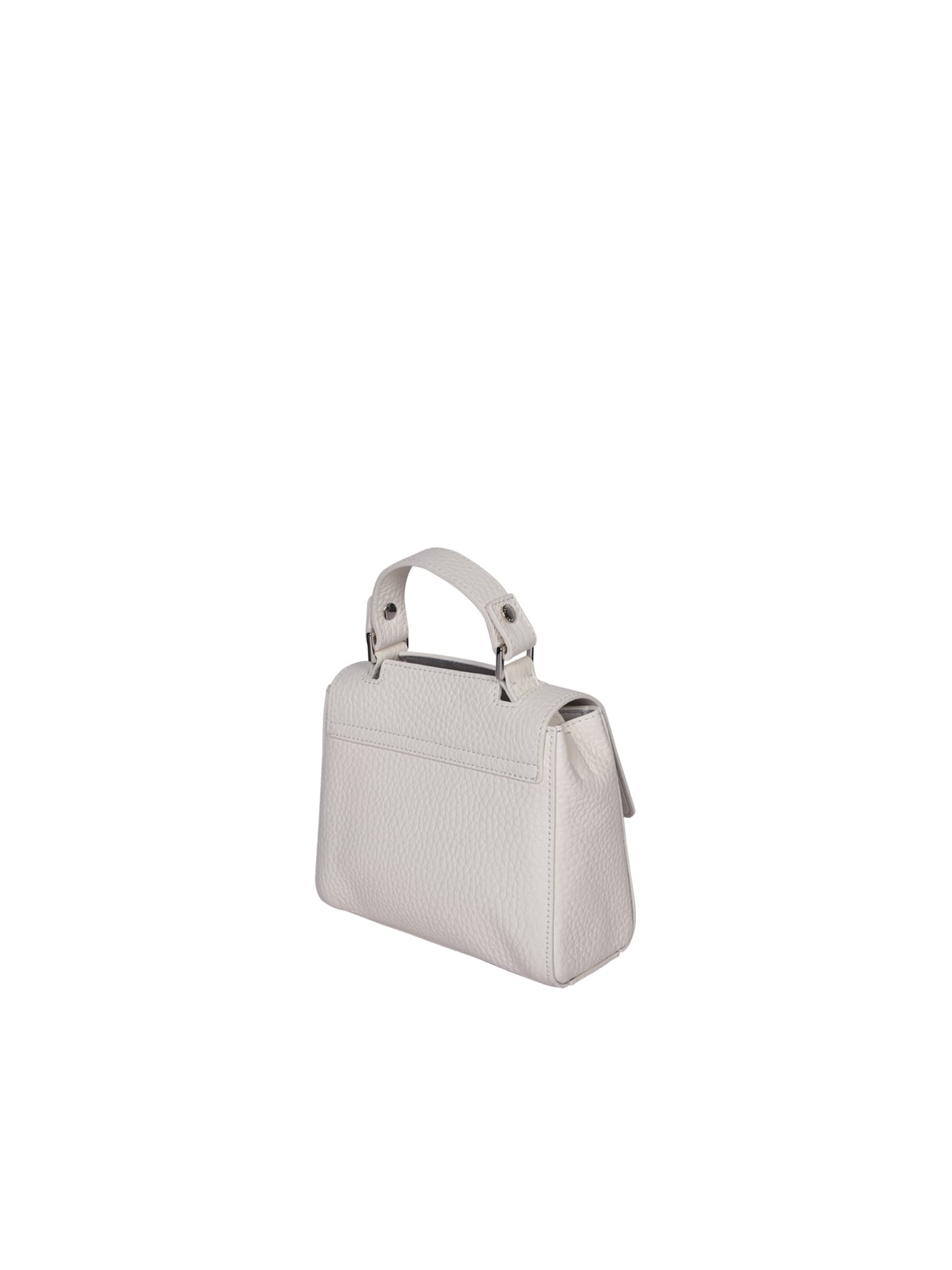Shop Orciani Sveva Soft Mini White Bag