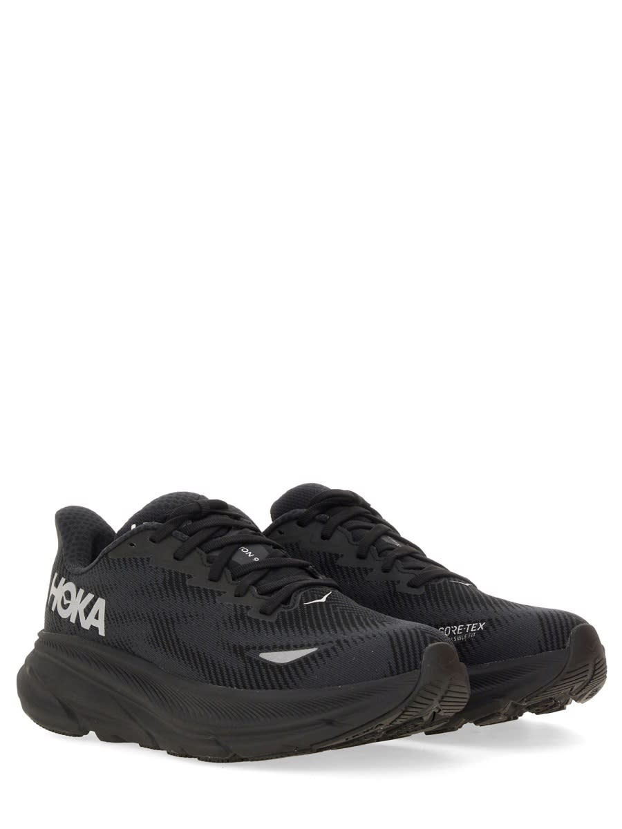 Hoka Clifton 9 Gore In Black