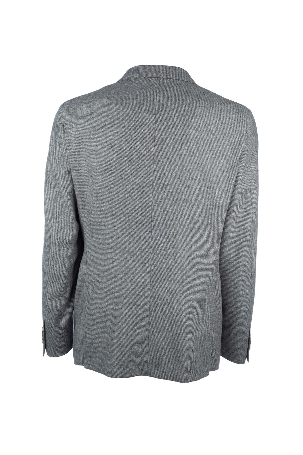 Shop Corneliani Giacche & Gilet In Grigio Perla