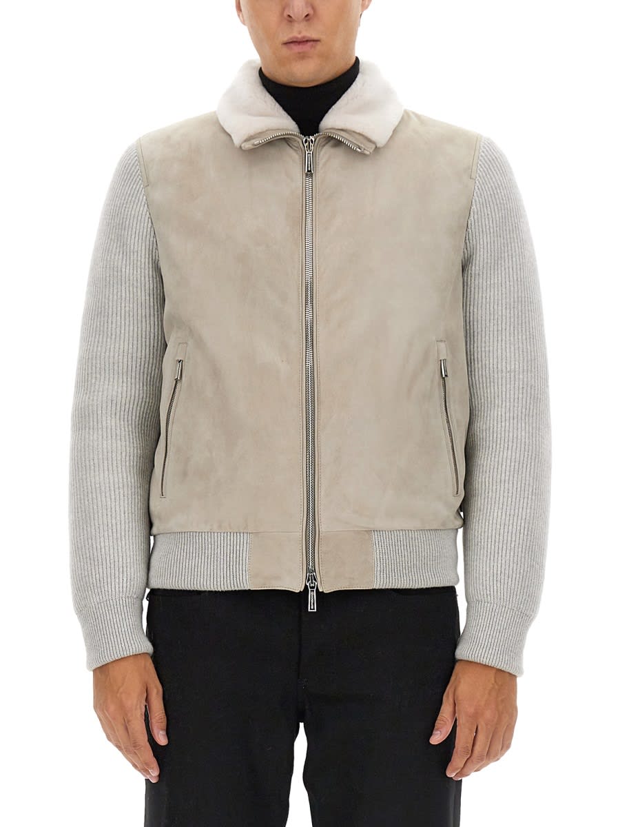 Moorer Jacket Campiglio In Ivory