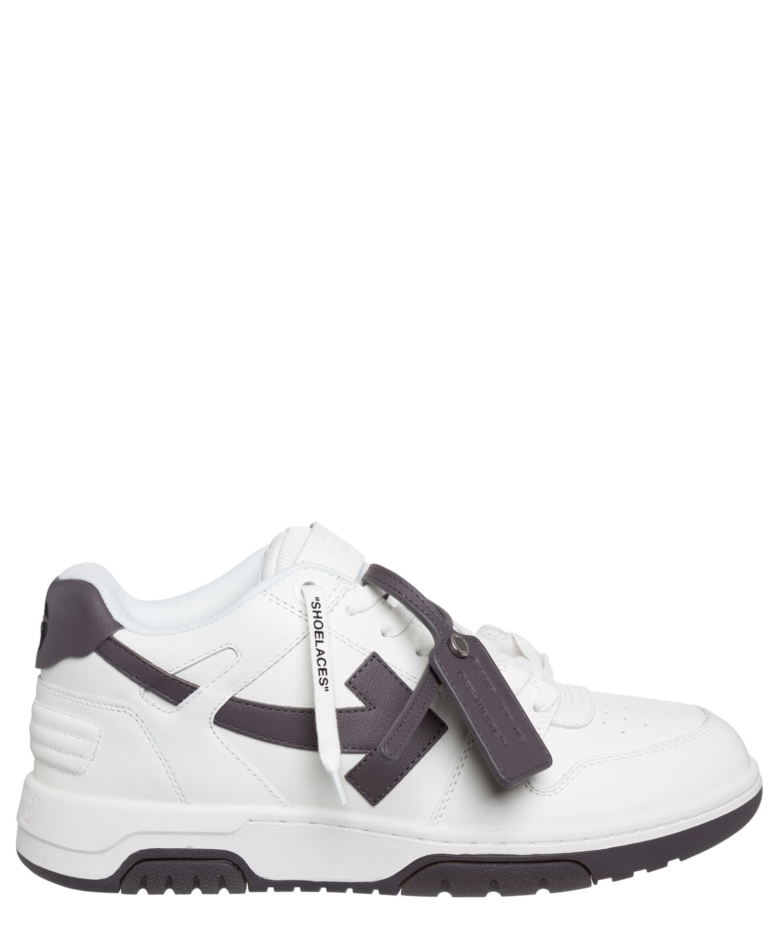 Off-white Out Of Office Leather Low Top Trainers In White | ModeSens