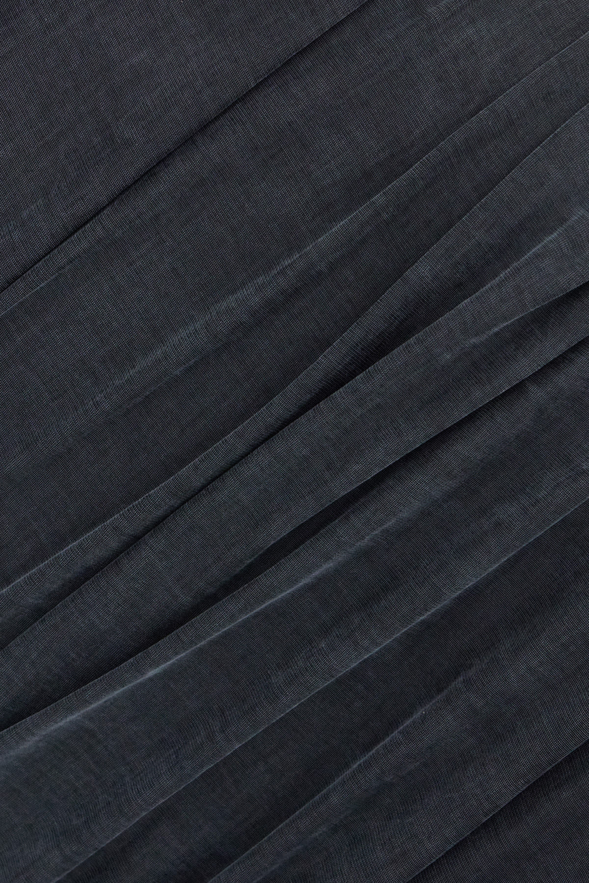 Vivienne Westwood Long Ginnie Pencil Dress Fluid Viscose Satin Black 40 Women