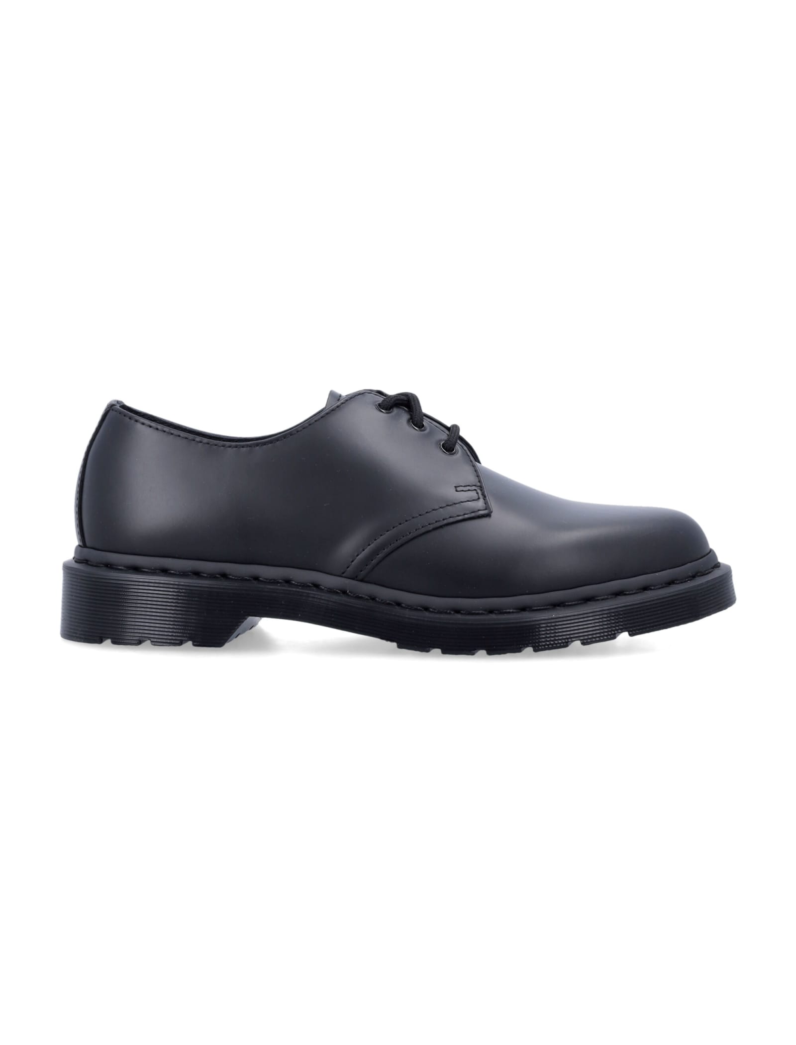 Shop Dr. Martens' 1461 Mono Leather Shoes In Black