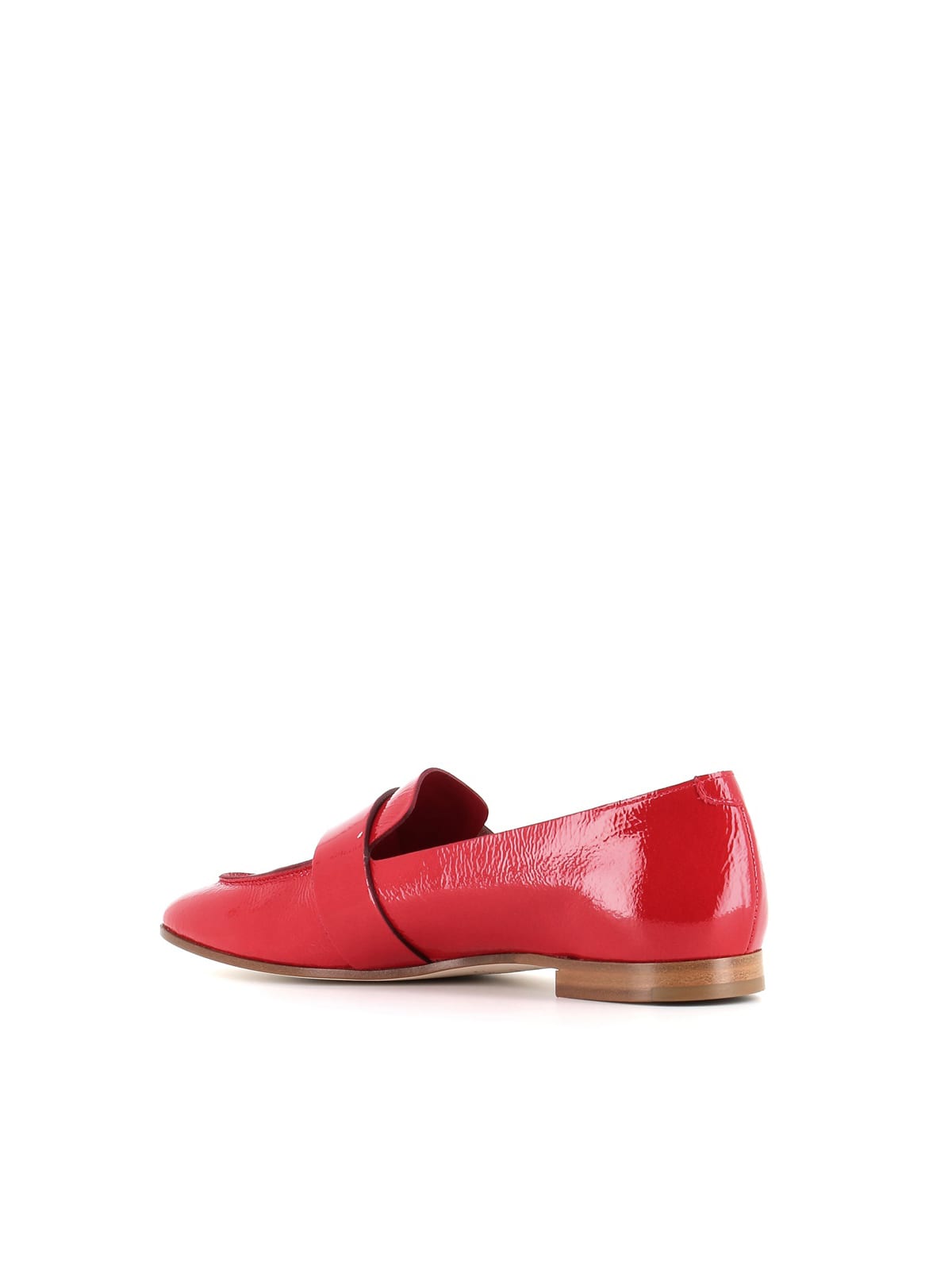 Shop Del Carlo Loafer 11500 In Red