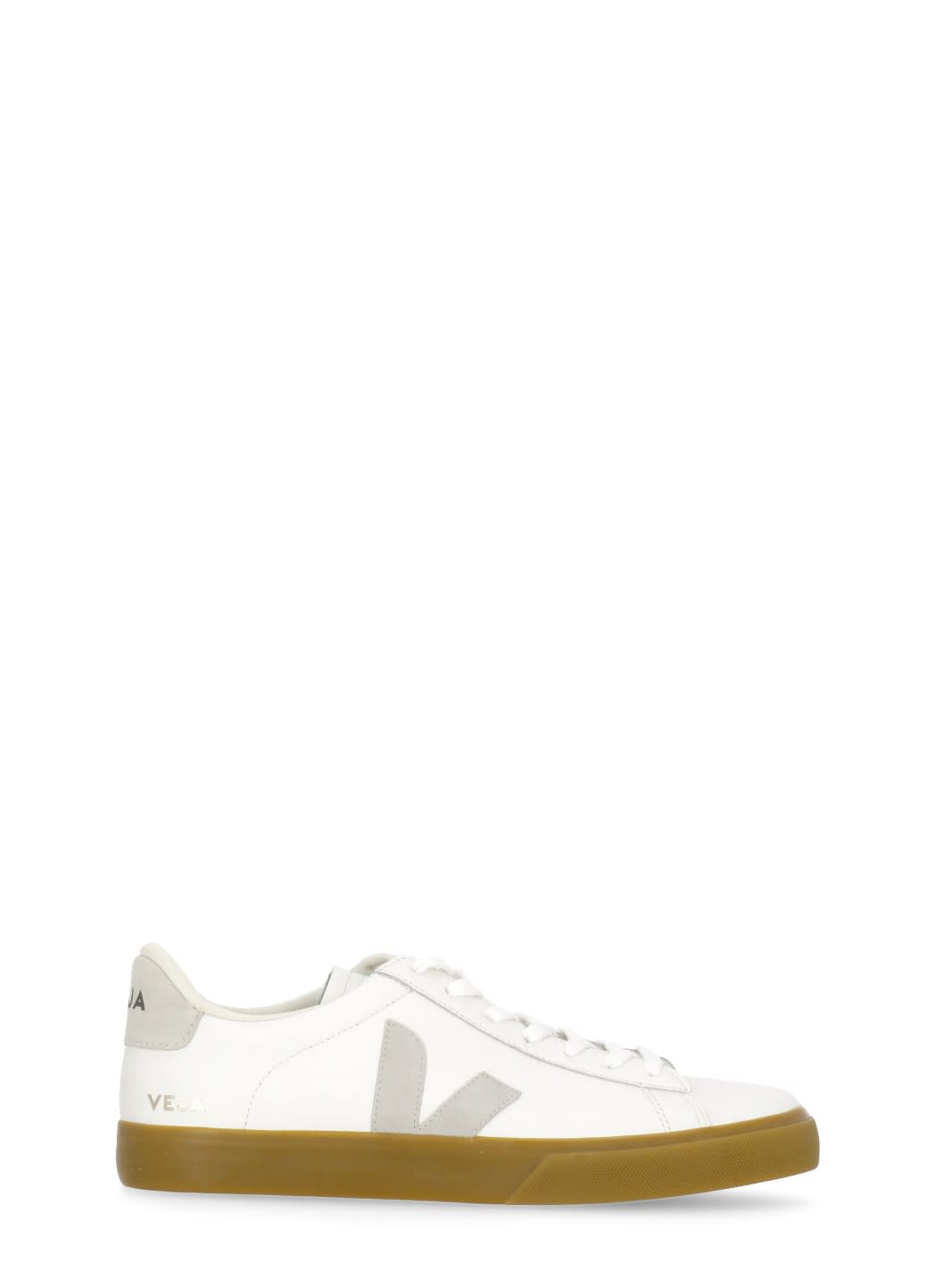 Veja Campo Chtomefree Leather Sneakers In White