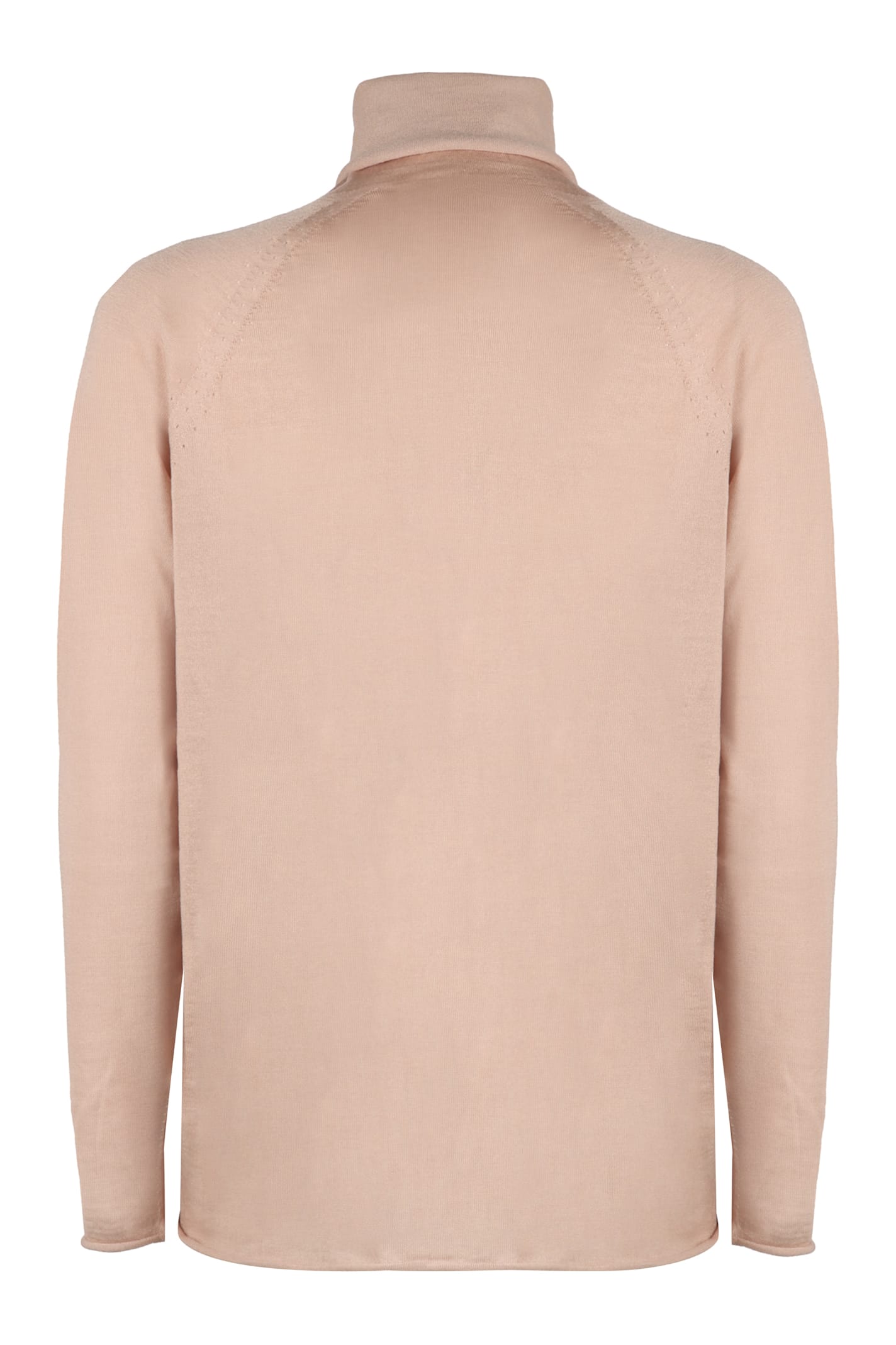 Shop Kiton Cashmere Turtleneck Sweater In Pink
