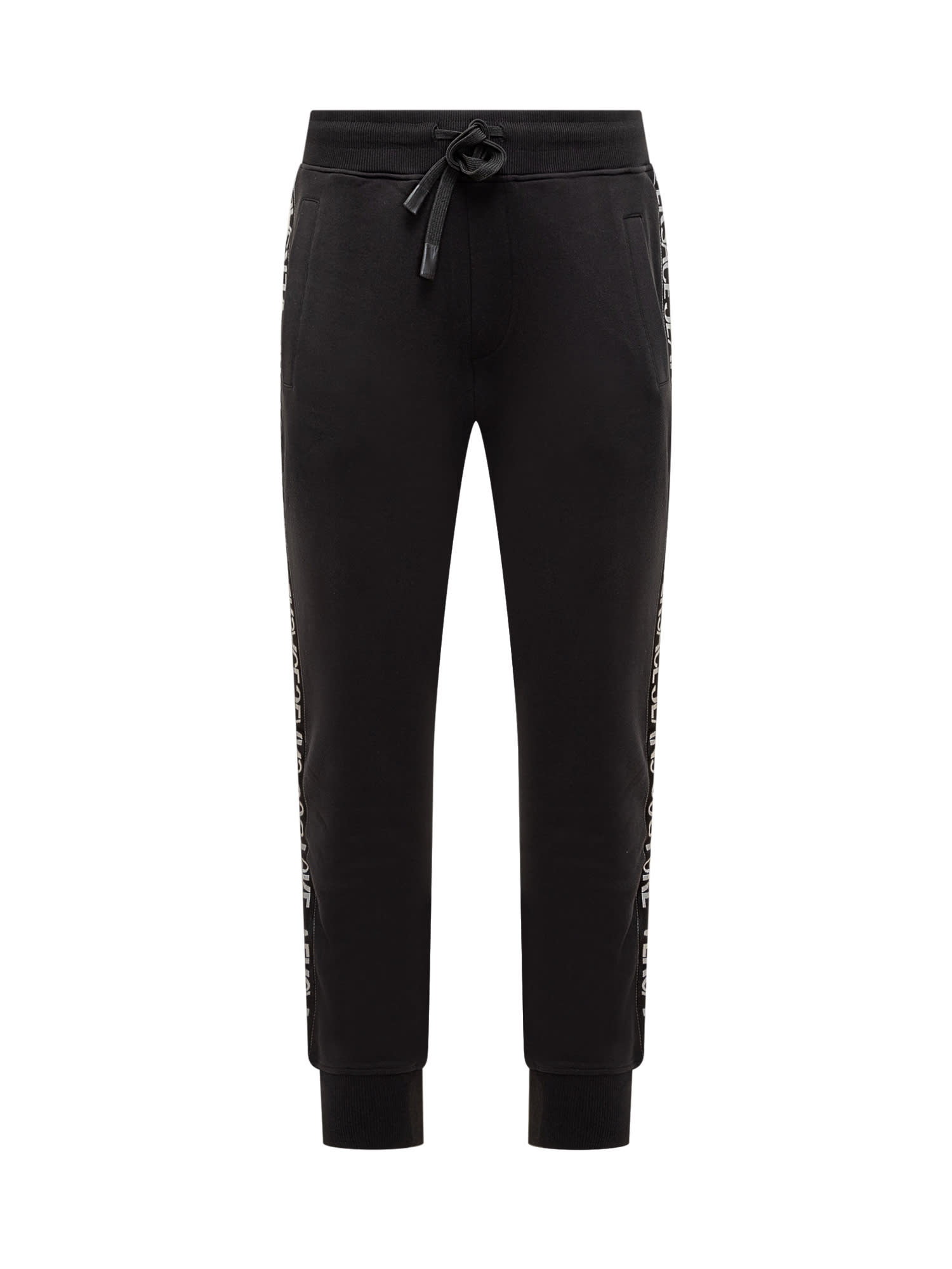 Shop Versace Jeans Couture Jogger In Black