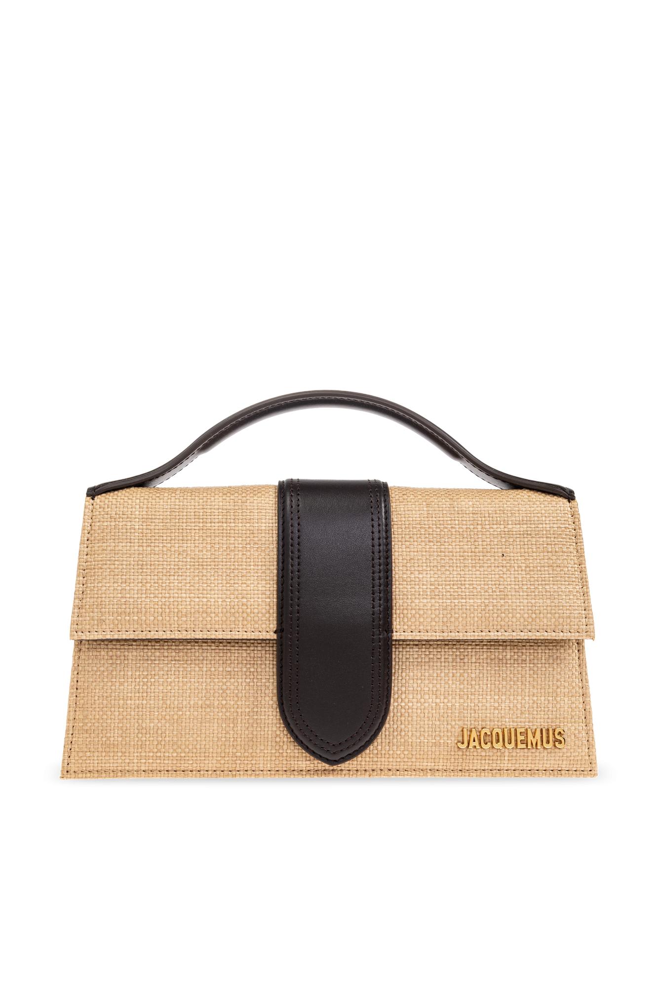 Jacquemus Le Grand Bambino Tote Bag In Sand