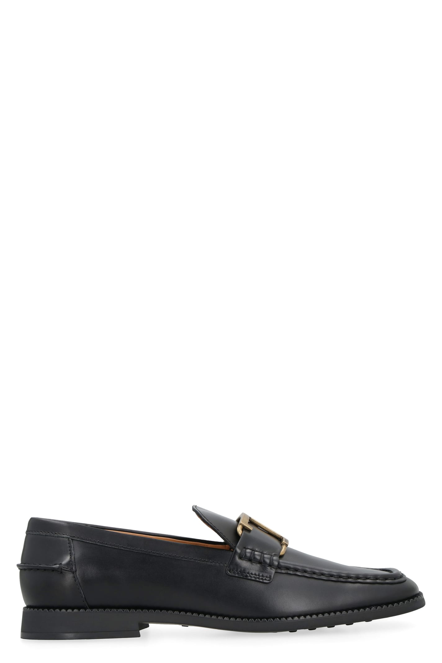 Tod's Logo Detail Leather Loafers