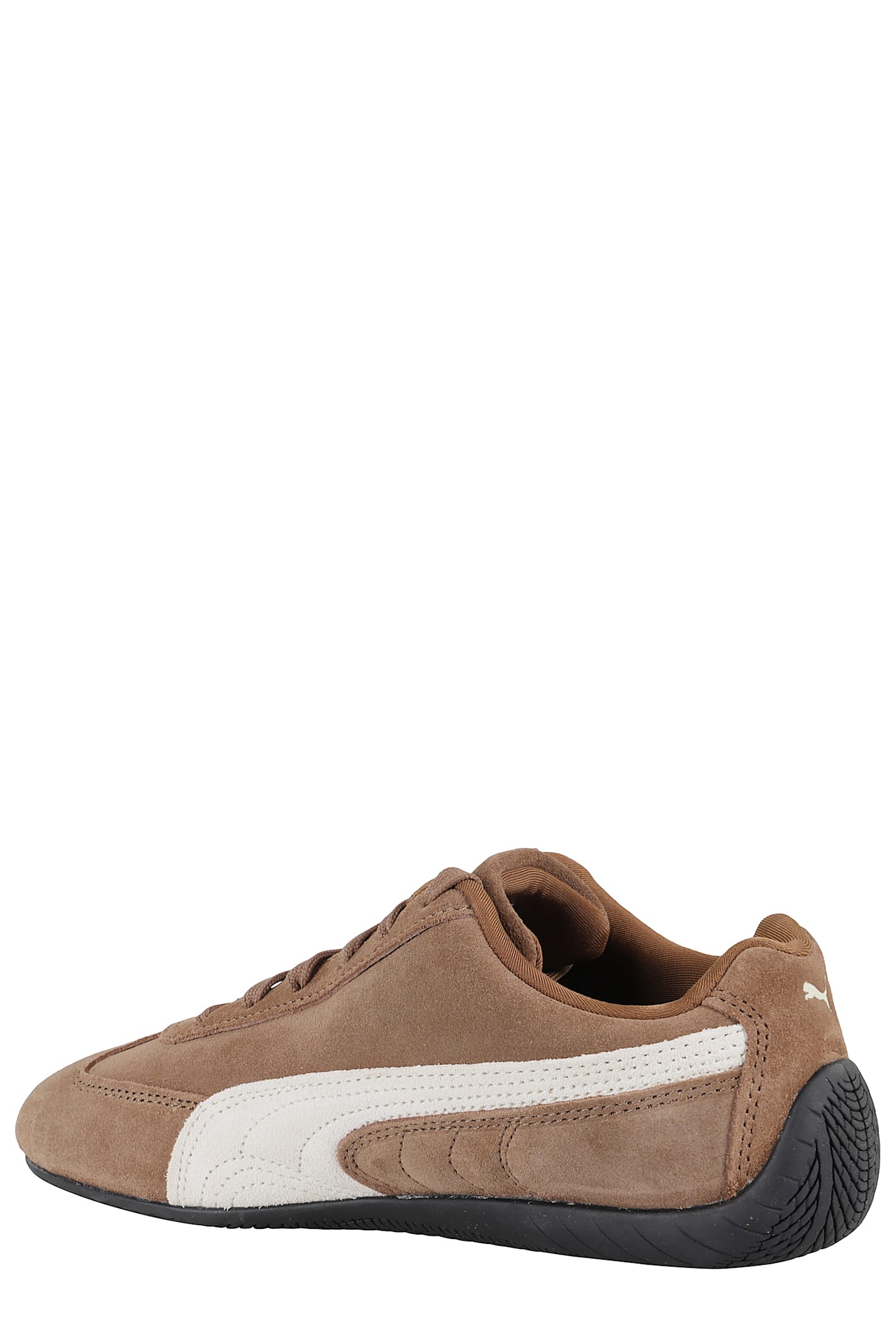 Puma Speedcat Archive Brown Sneakers With Side Logo In Suede Unisex In Brown