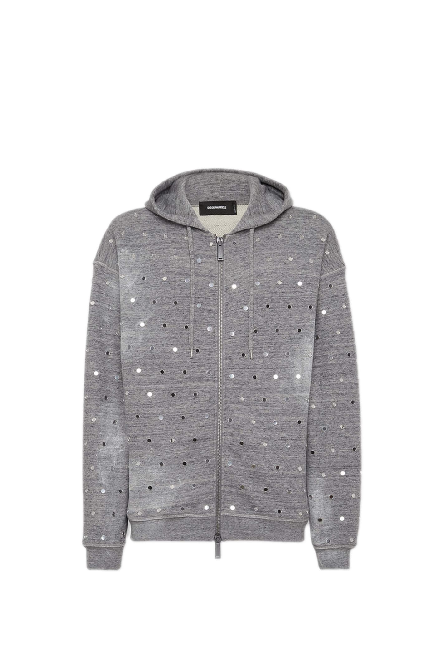 Shop Dsquared2 Sweatshirt In Grey