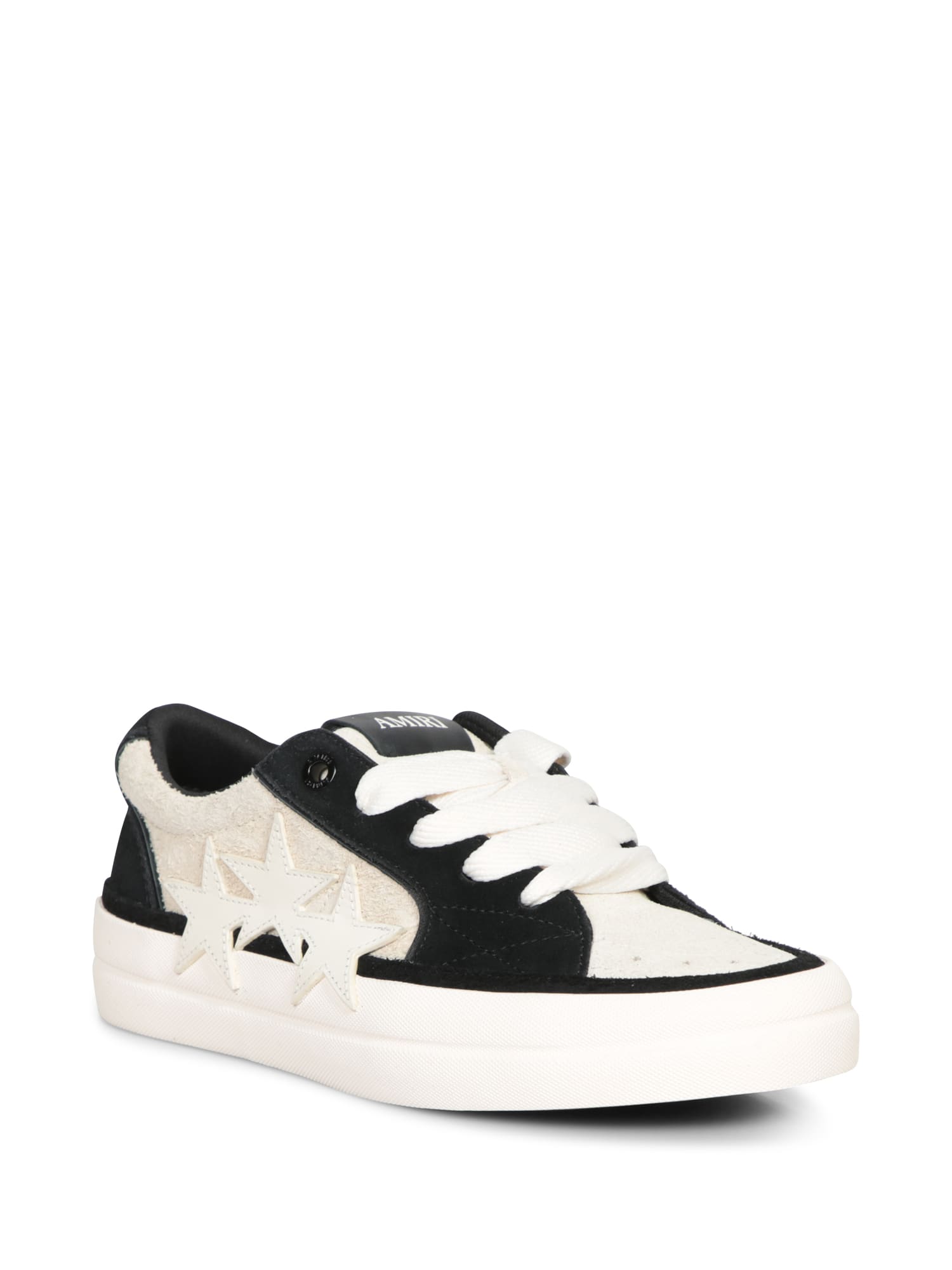 Shop Amiri Sunset Skate Sneakers In Black And White