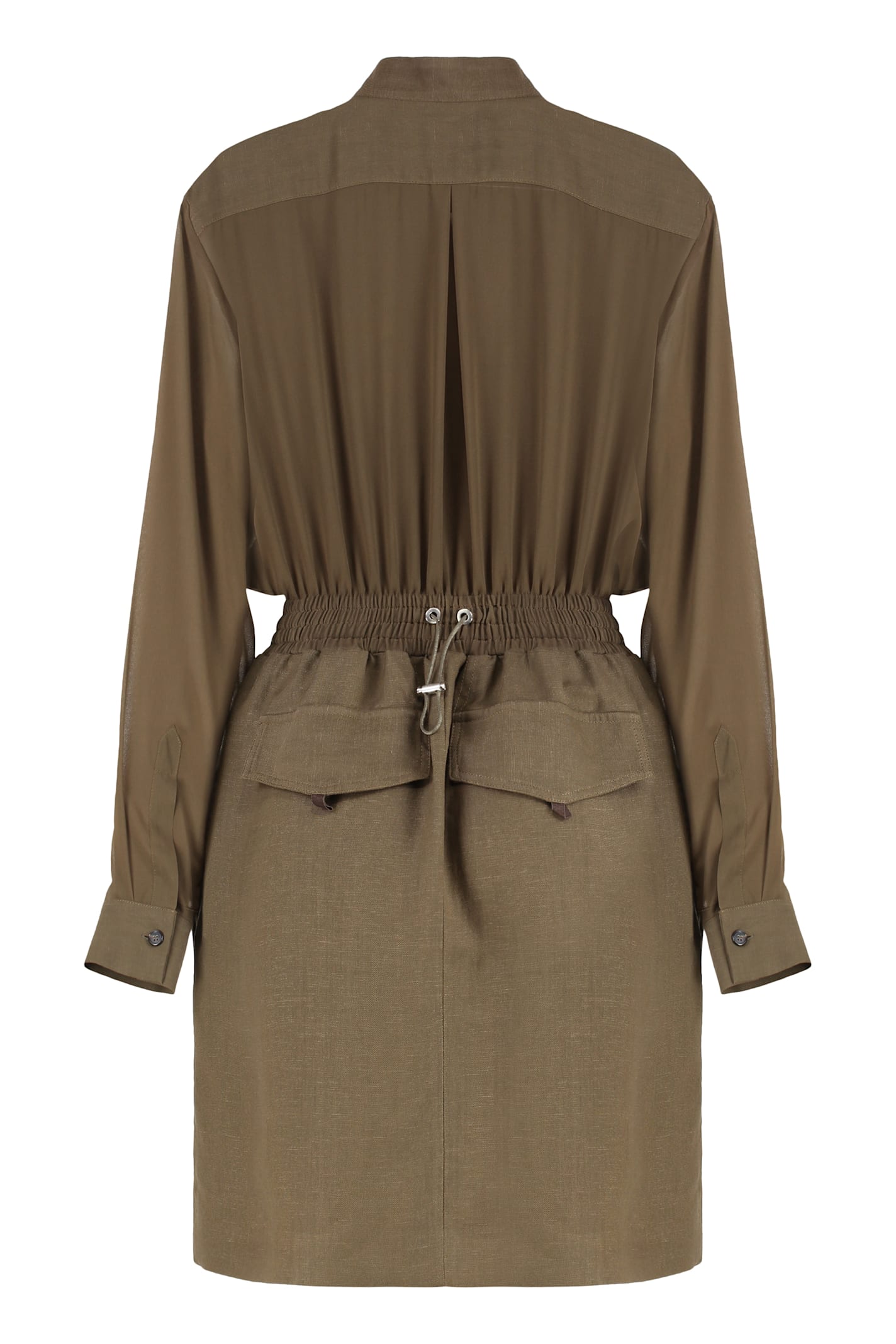 Pinko Green Benvenuto Dress