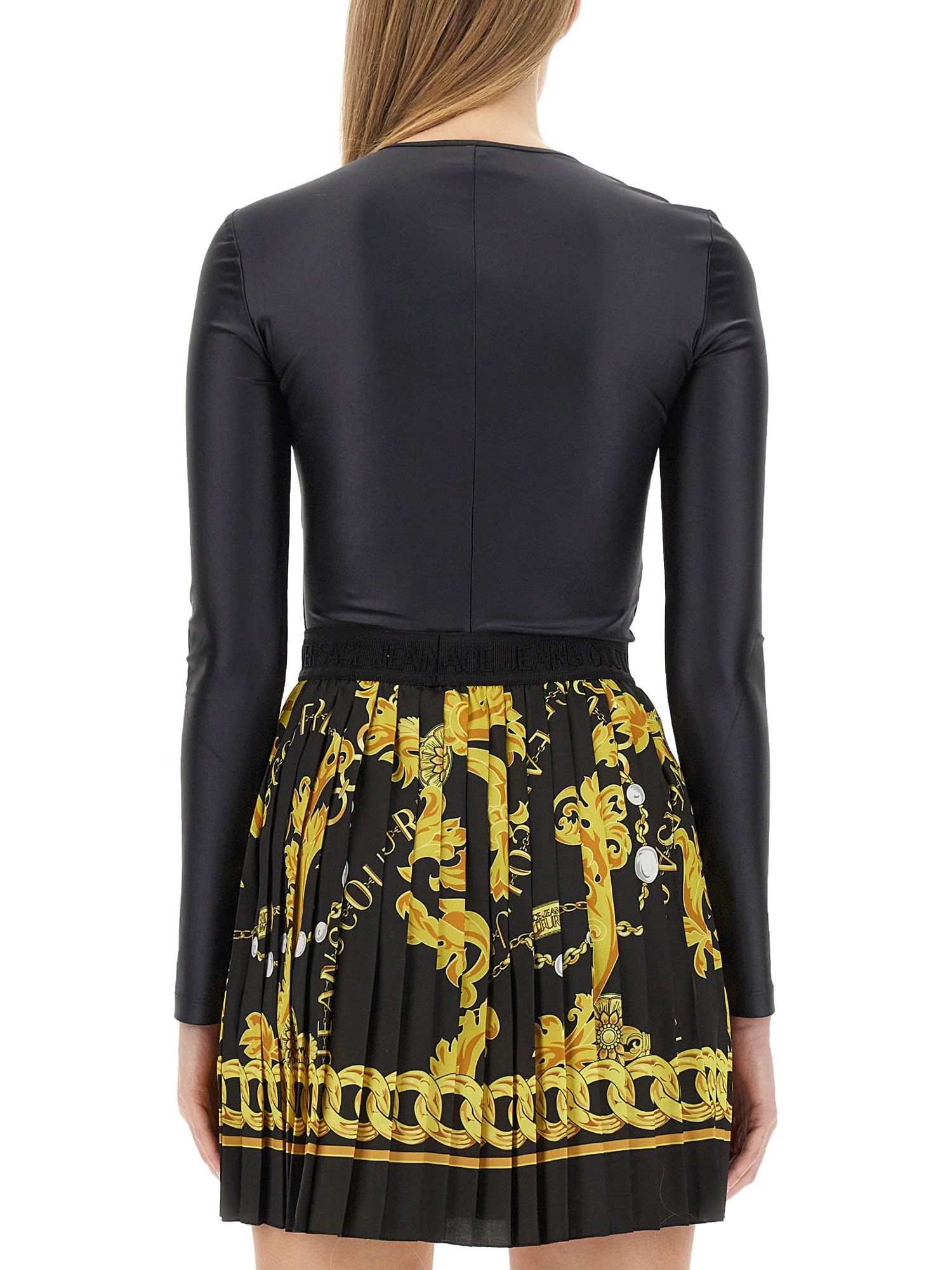 Versace Jeans Couture Body With Logo In 899