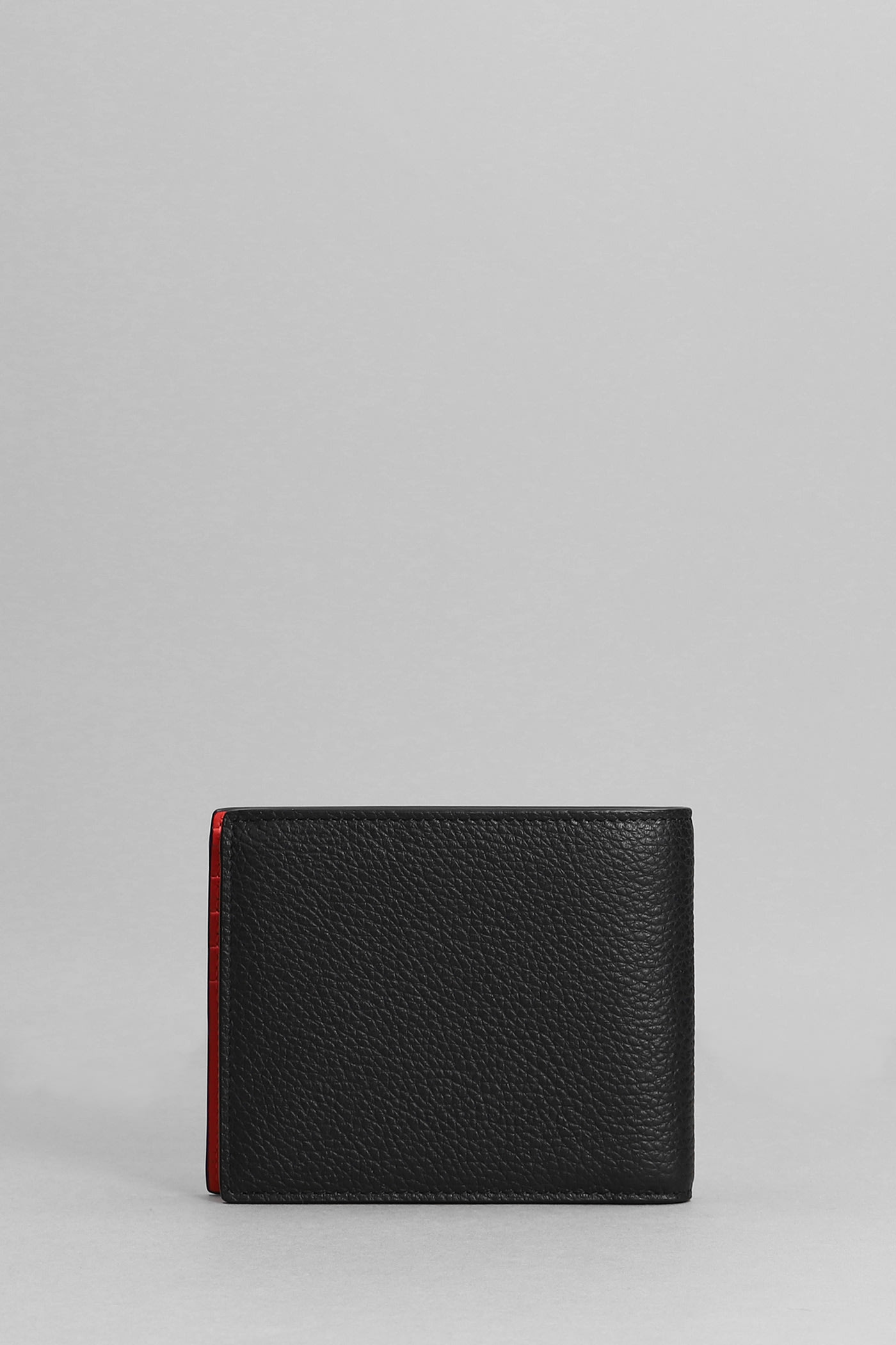 Shop Christian Louboutin Coolcard Wallet In Black Leather