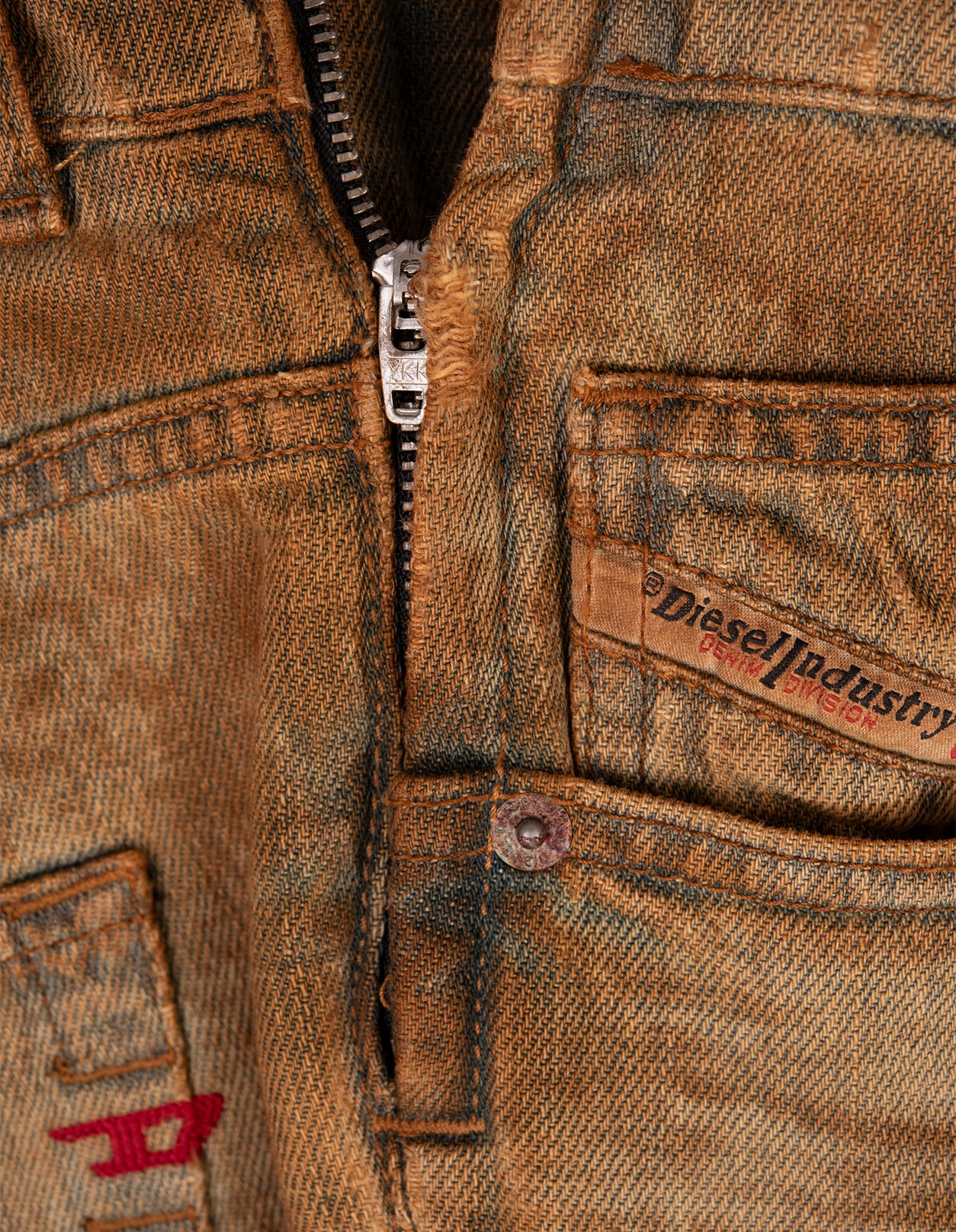 Shop Diesel Straight Jeans 2010 D-macs 0ajet In Brown