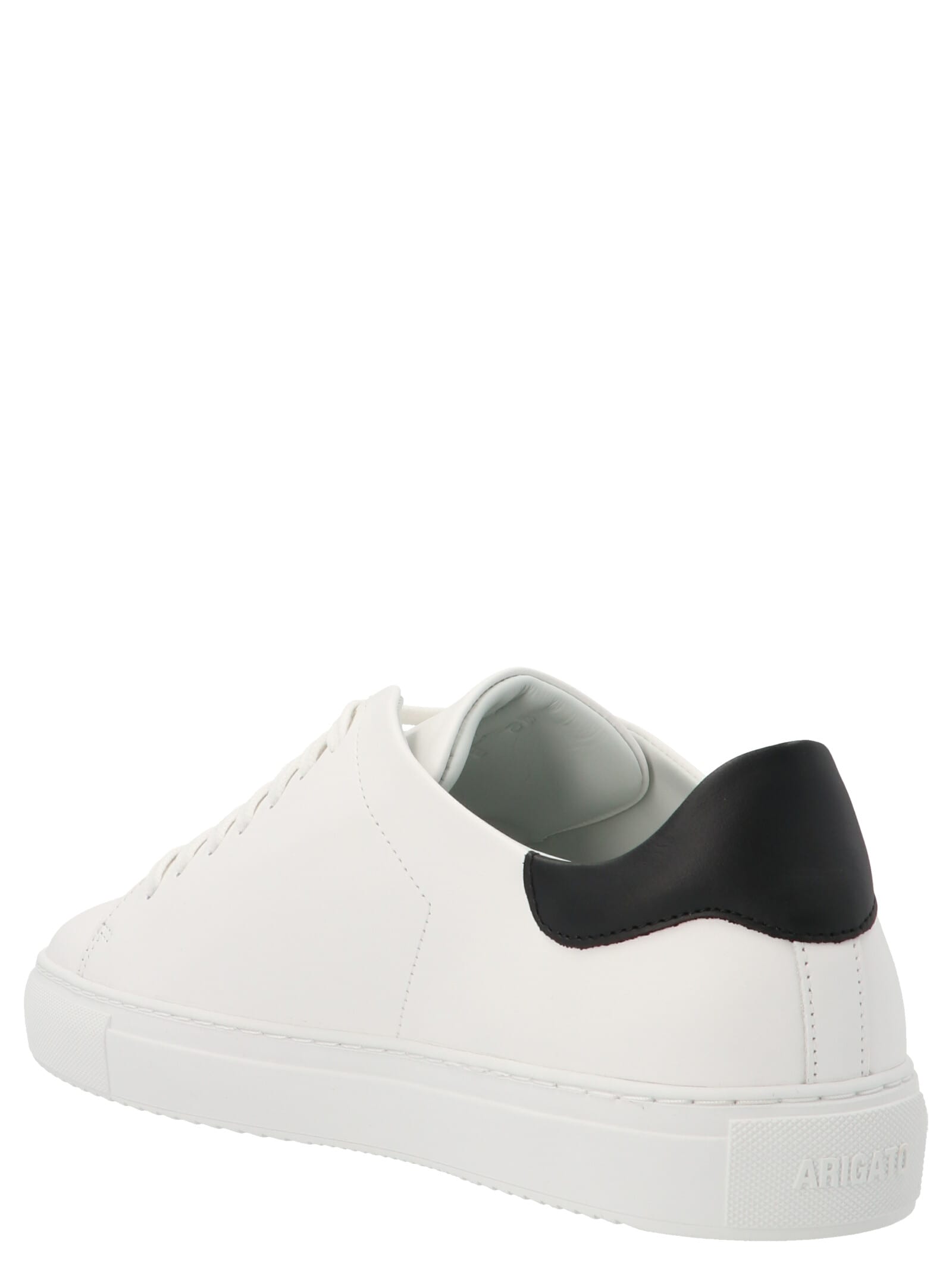 Shop Axel Arigato Clean 90 Contrast Shoes In Bianco