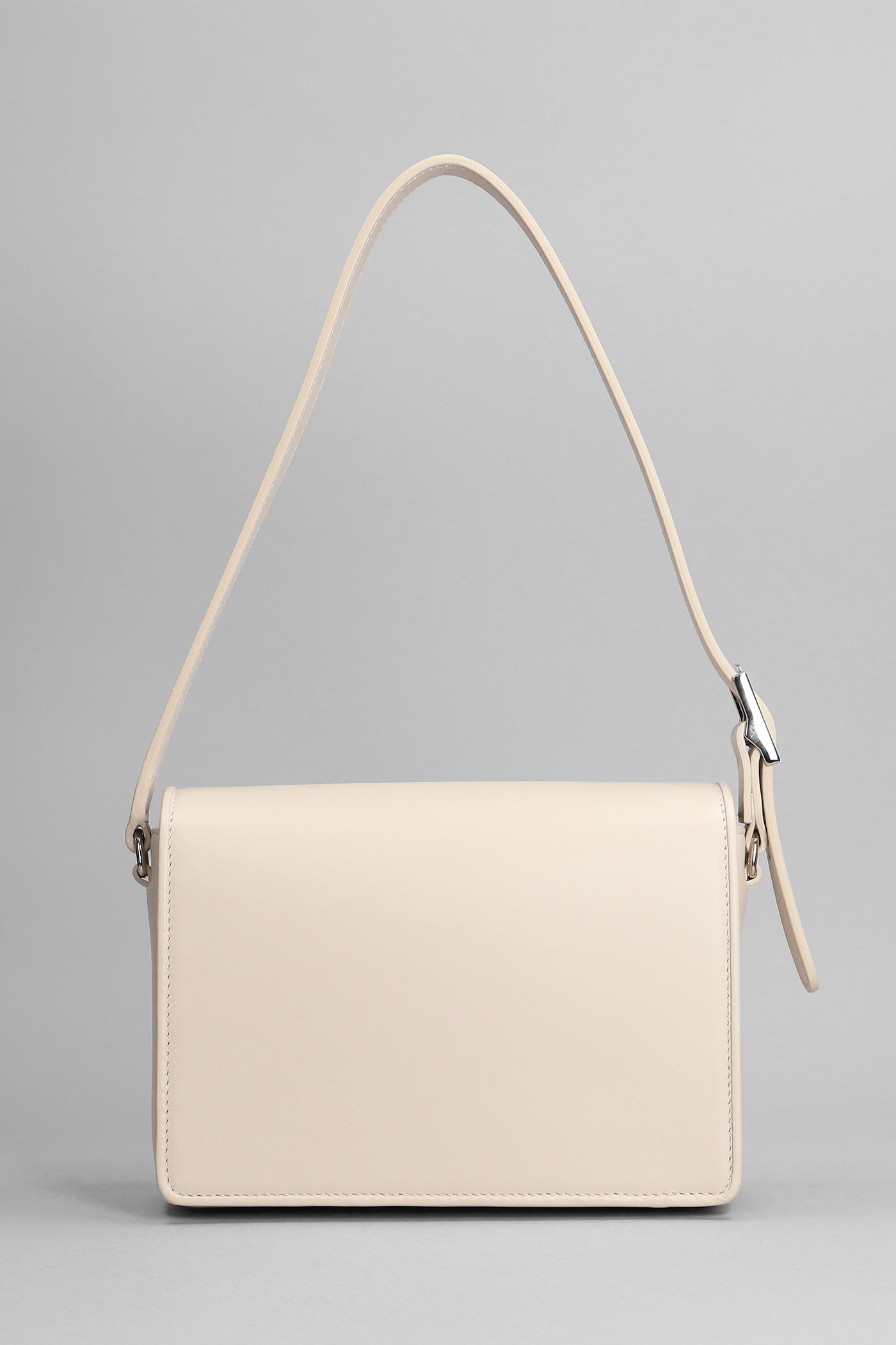 Shop Christian Louboutin Carasky Shoulder Bag In Powder Leather