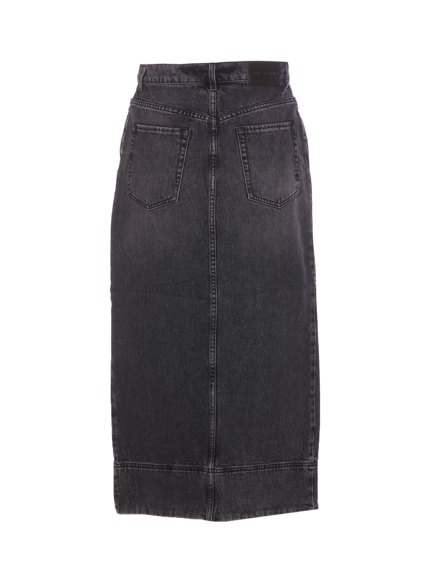 Shop Pinko Gregoriana Skirt In Grey