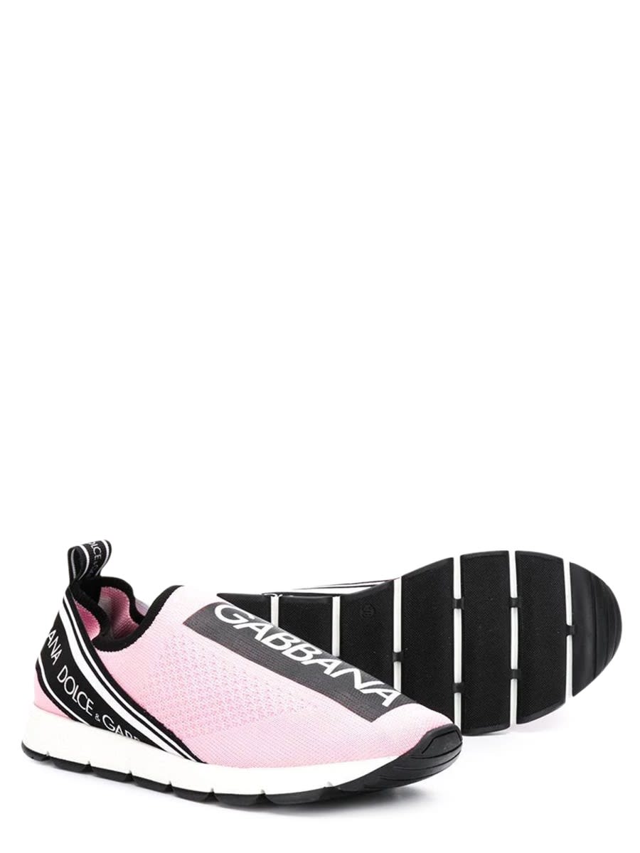 Shop Dolce & Gabbana Sneaker Slip On In Pink