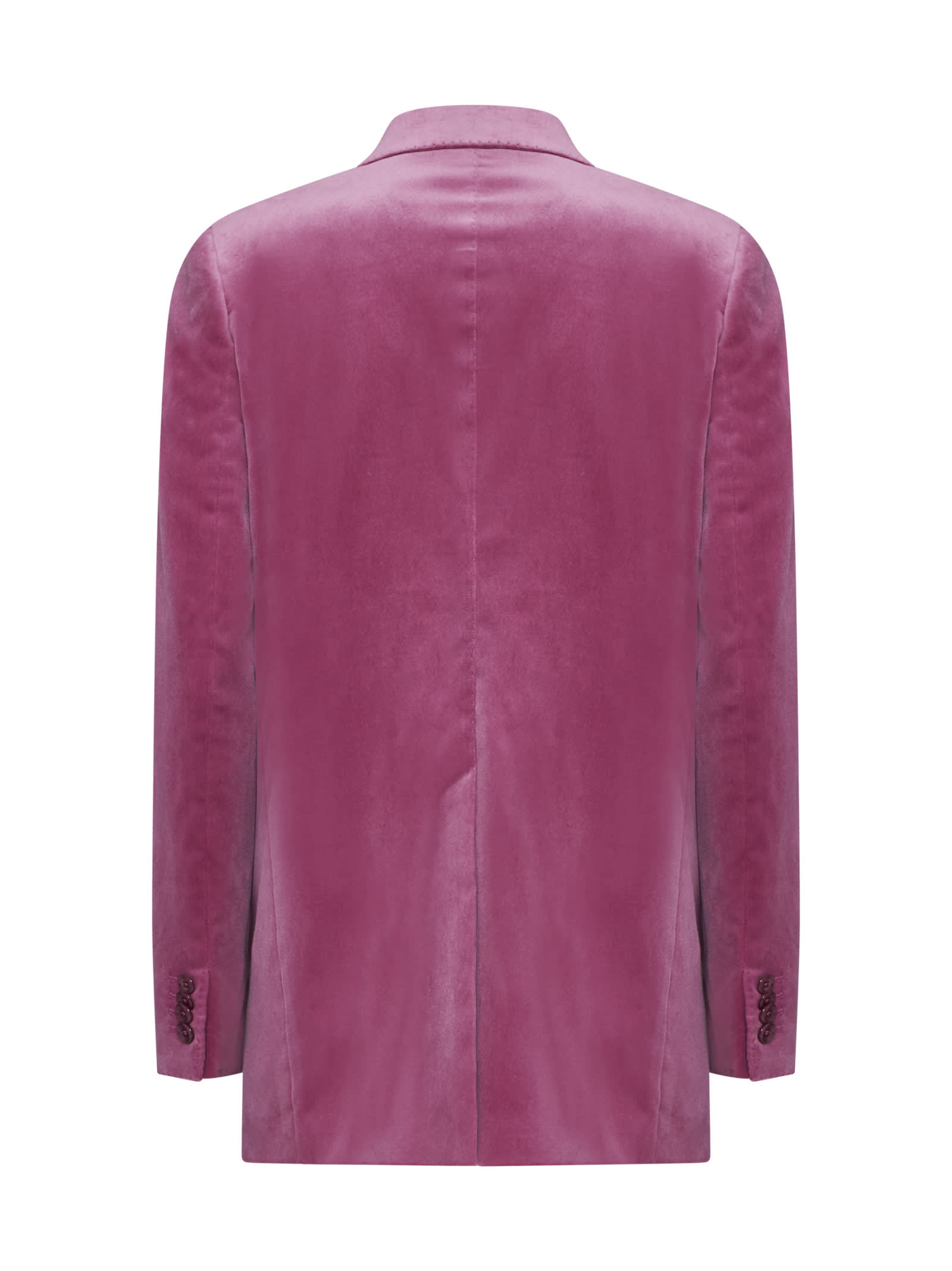 Shop Tagliatore Blazer In Pink