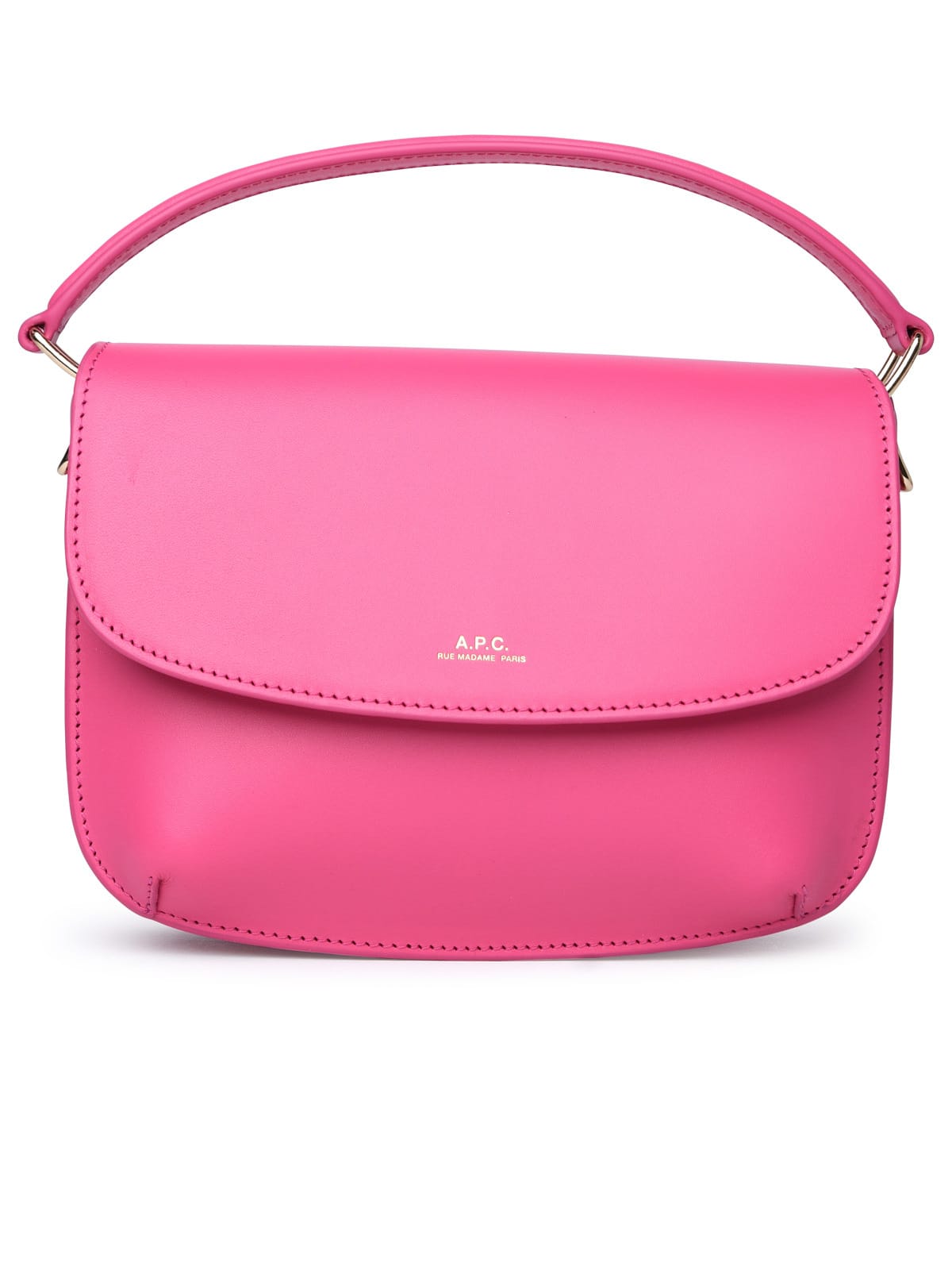 Shop Apc Sarah Mini Shoulder Bag In Fuchsia