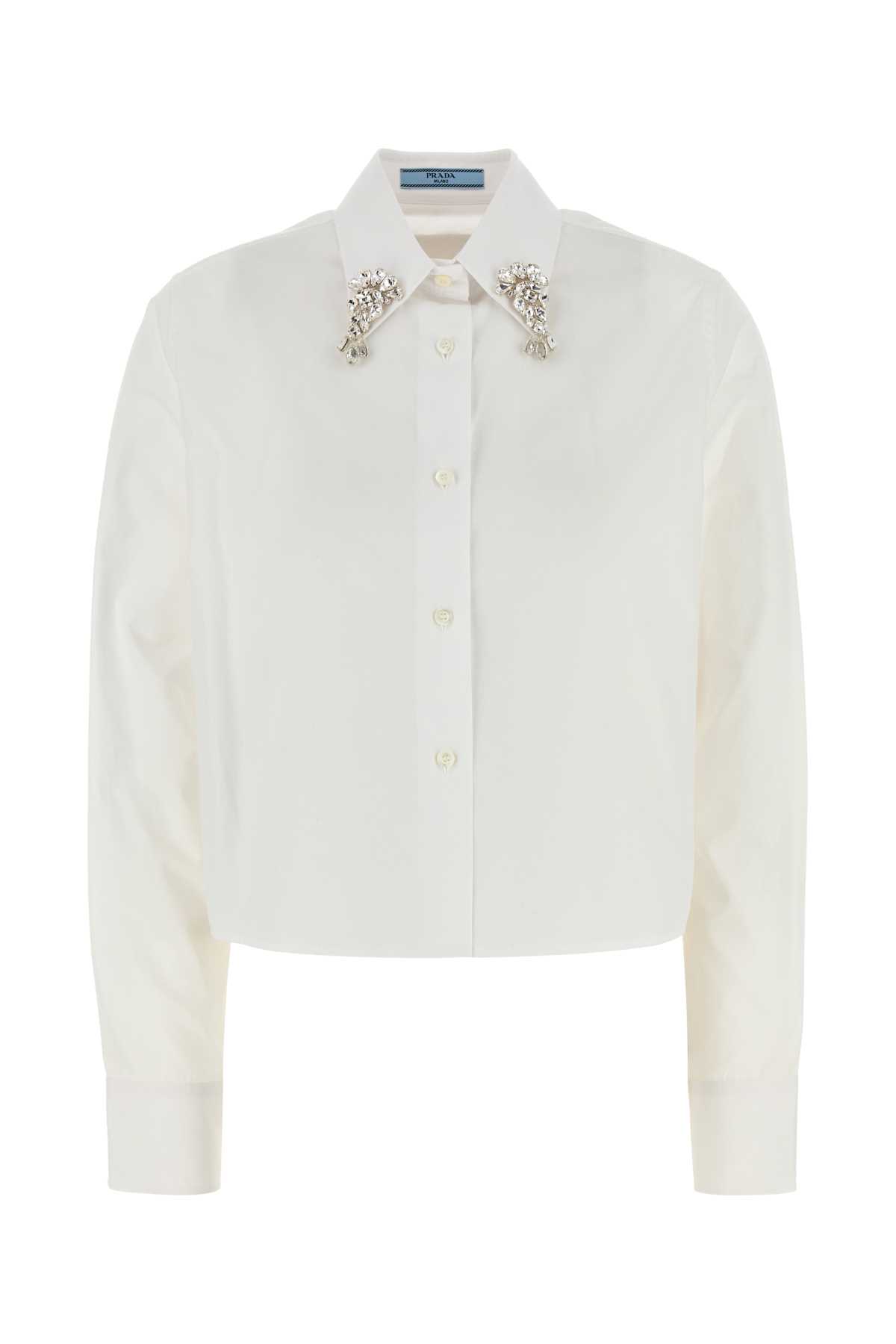 White Poplin Shirt