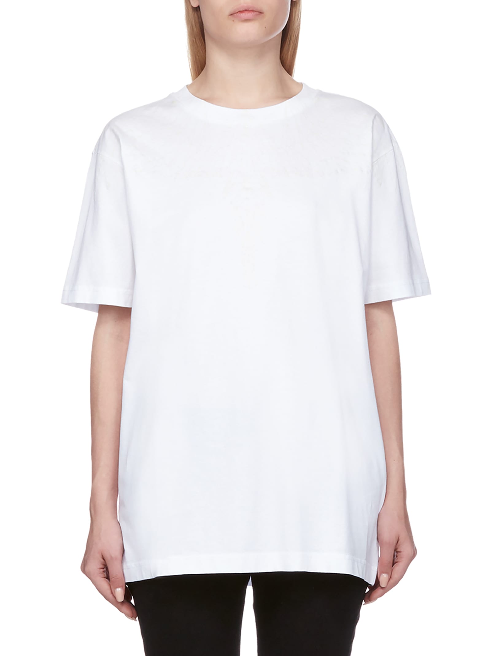 Marcelo Burlon Marcelo Burlon Short Sleeve T-Shirt - Bianco celeste ...