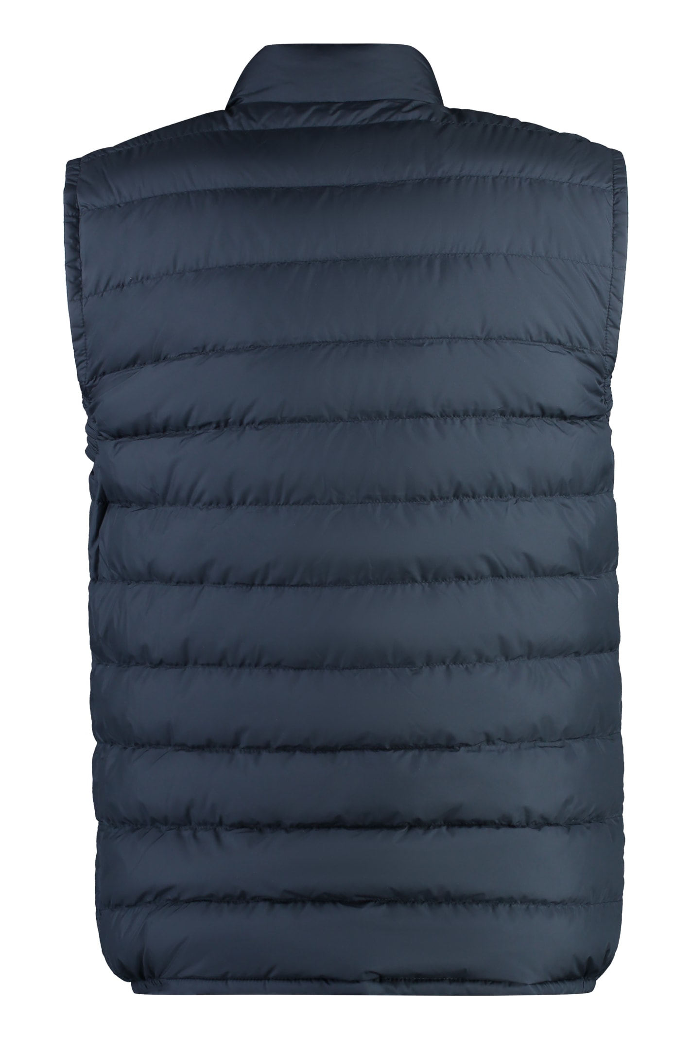 Shop Woolrich Sundance Bodywarmer Jacket In Melton Blue
