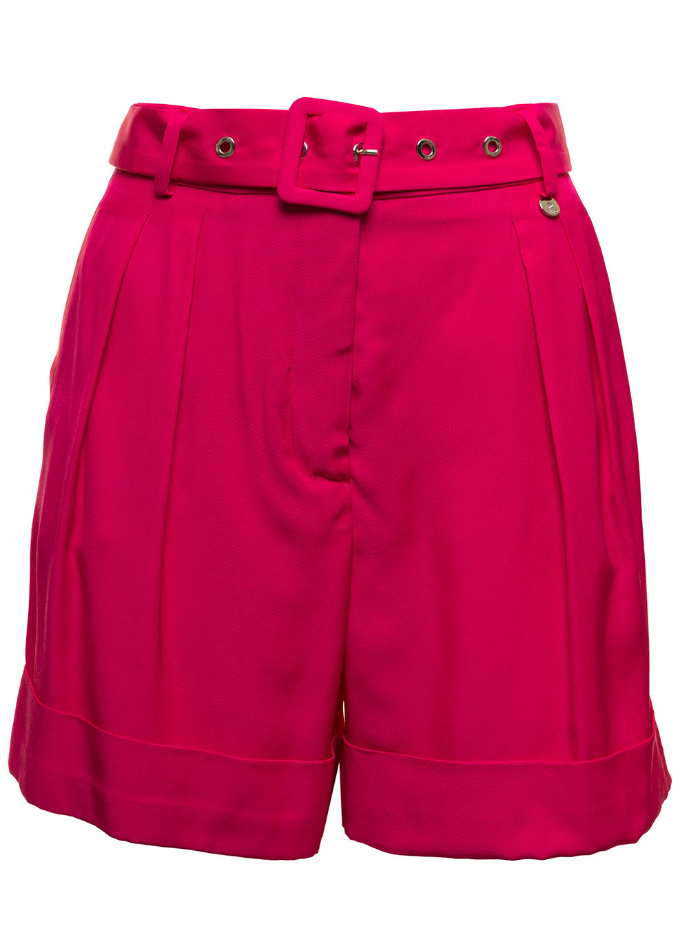 Liu-Jo Liu Jo Womans Pink Viscose Bermuda Shorts