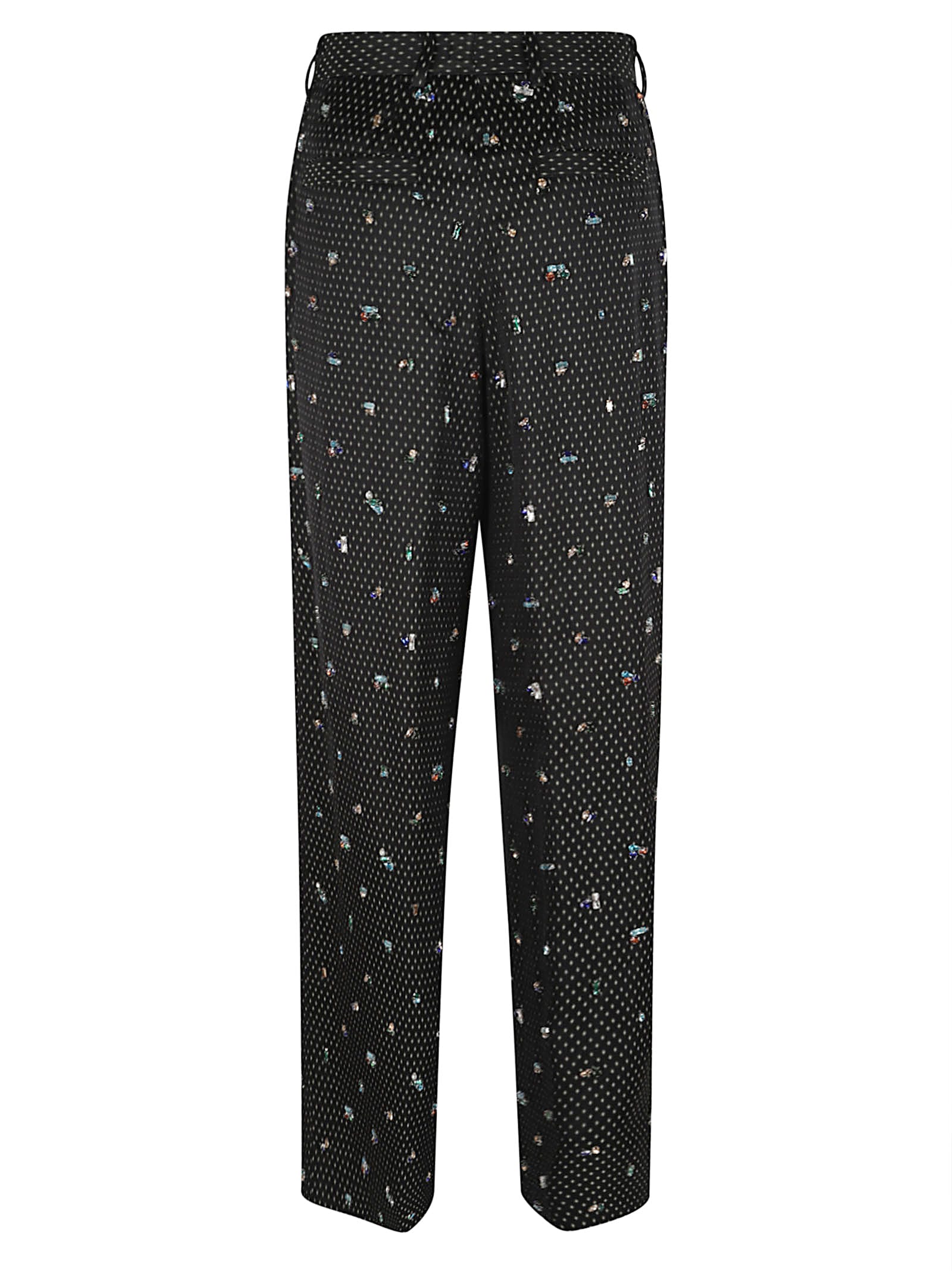 Dries Van Noten Wide Leg In Black